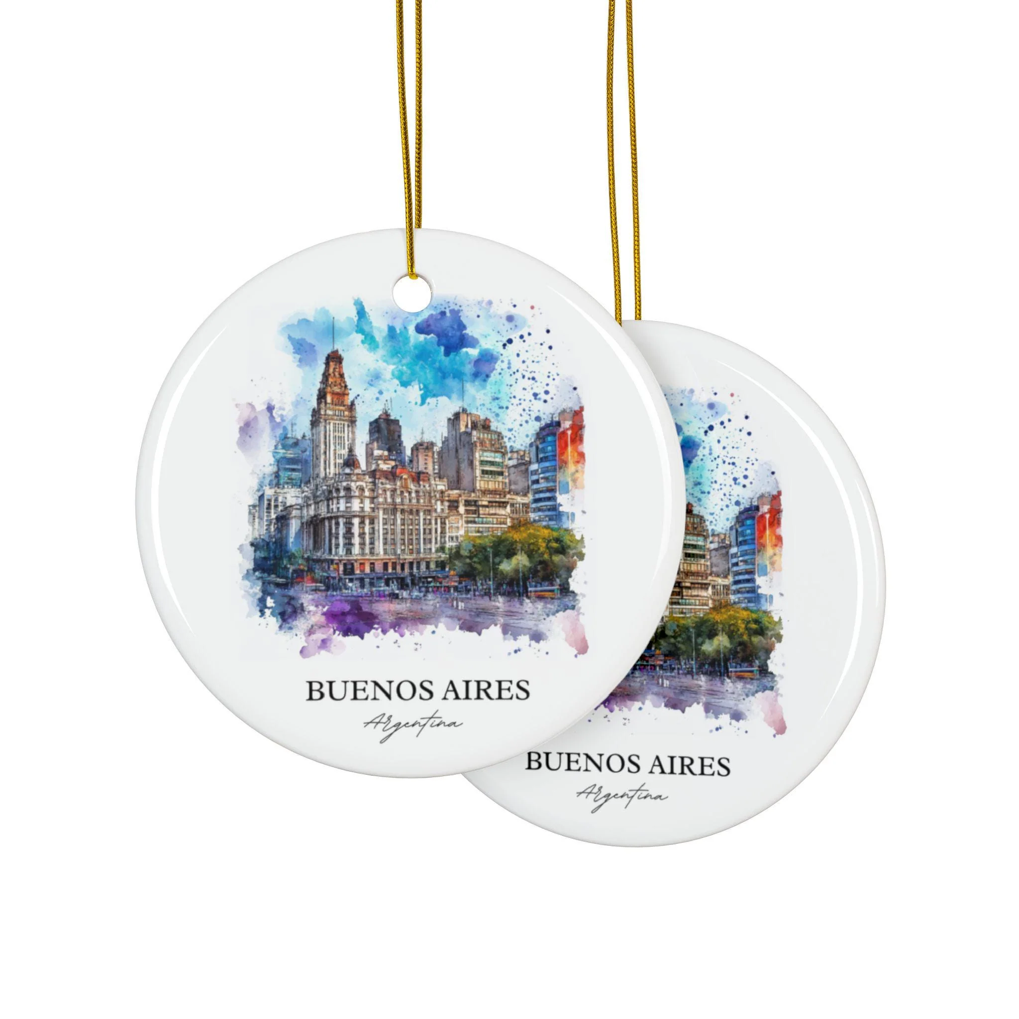 Buenos Aires Ornament: Unique Argentina Souvenir, Buenos Aires Xmas Decor, and Authentic Buenos Aires Gift - Image 2