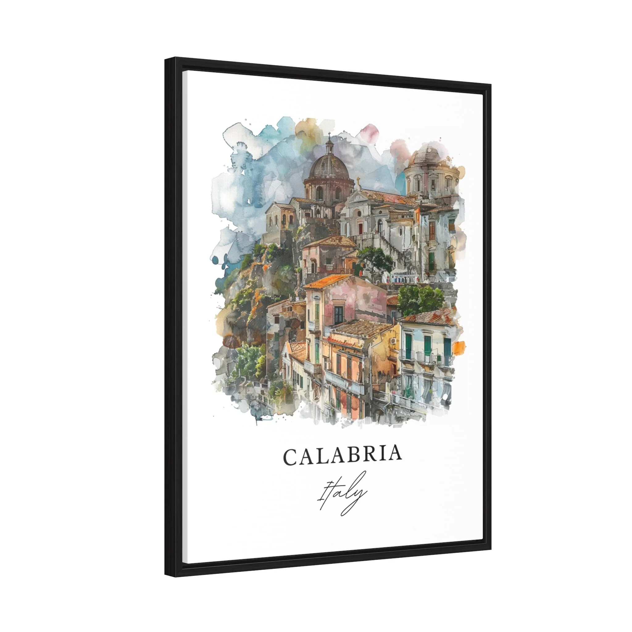 Calabria, Italy – Watercolor Art Print - Image 7