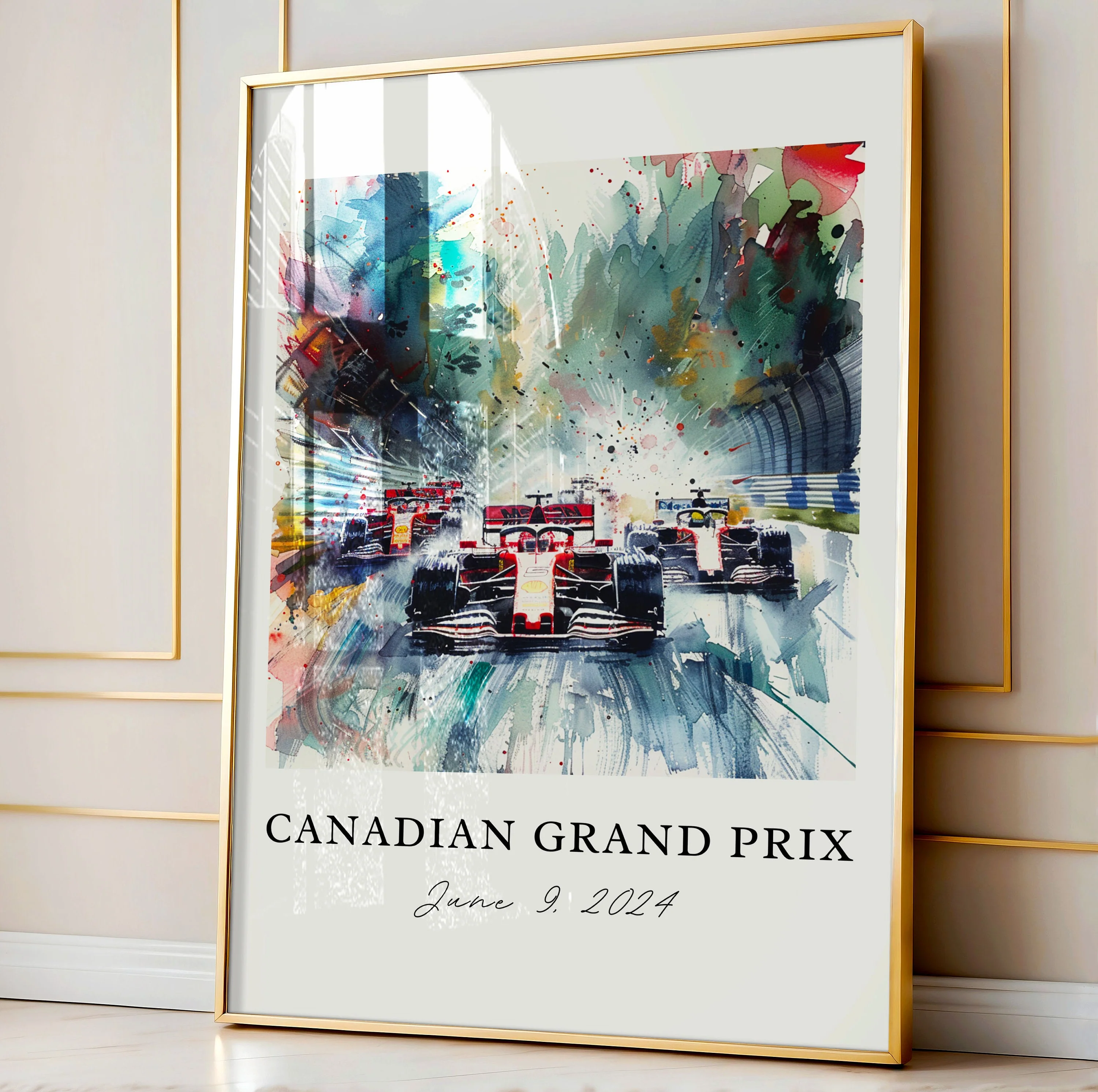 Montreal, Canada – Watercolor Art Print - Image 9