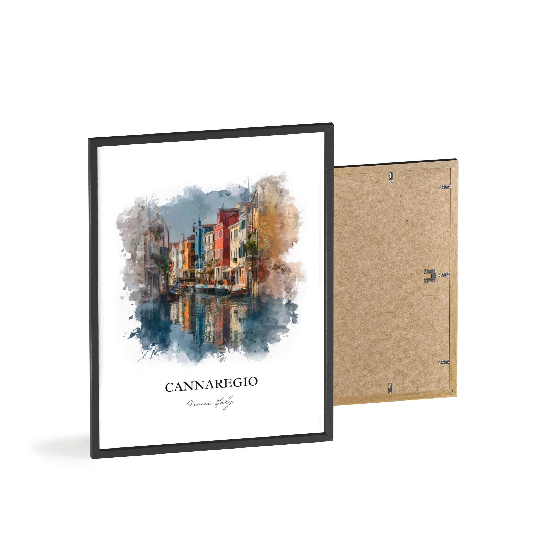 Cannaregio, Italy – Watercolor Art Print - Image 2