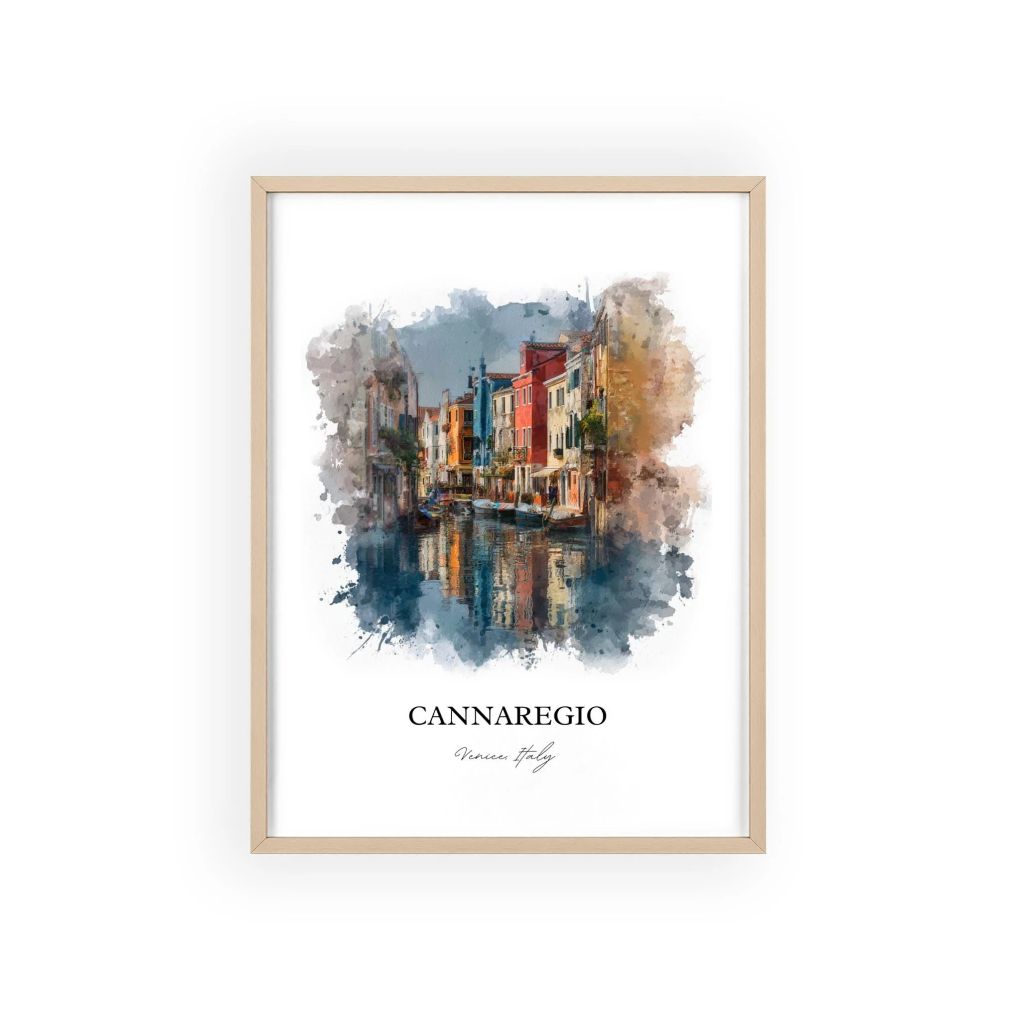 Cannaregio, Italy – Watercolor Art Print - Image 3