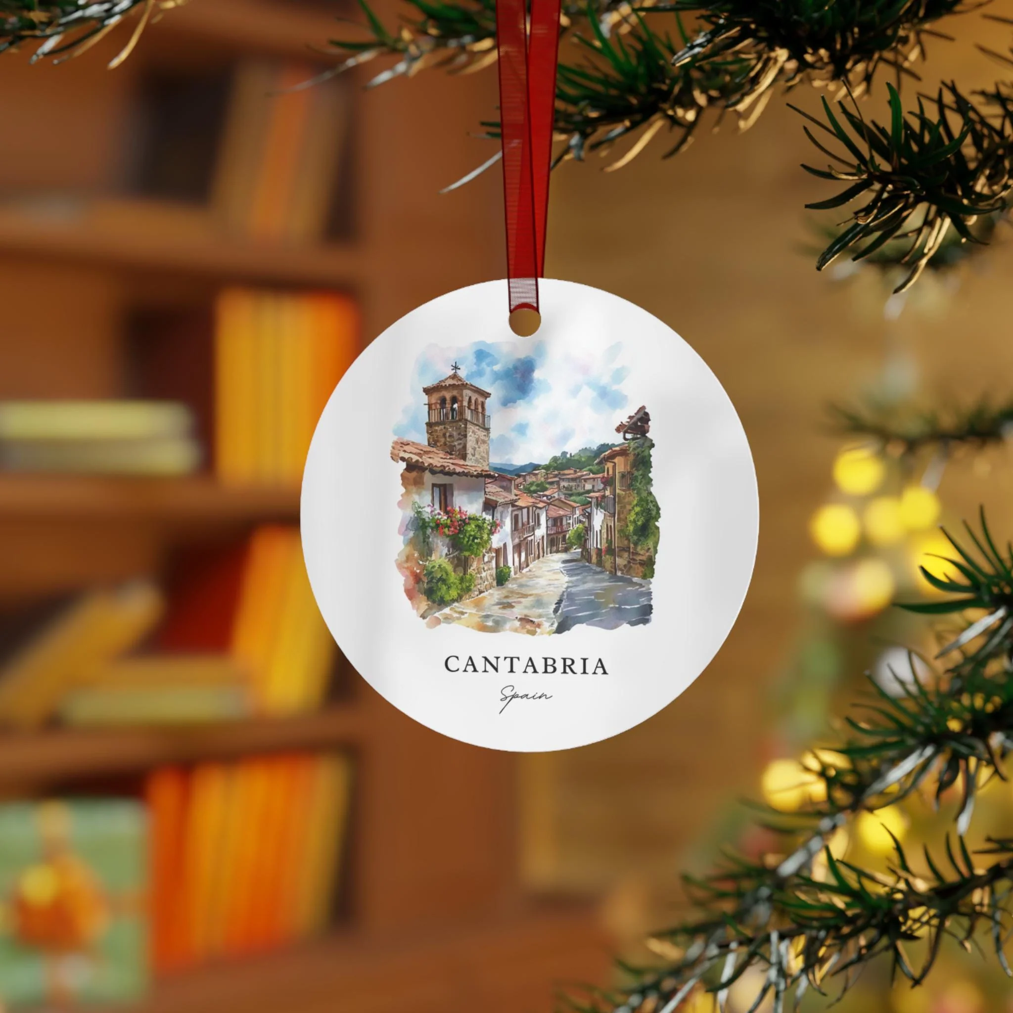 Cantabria Spain Ornament: Unique Souvenir, Cantabria Xmas Decor, and Authentic Cantabria Espana Gift - Image 4