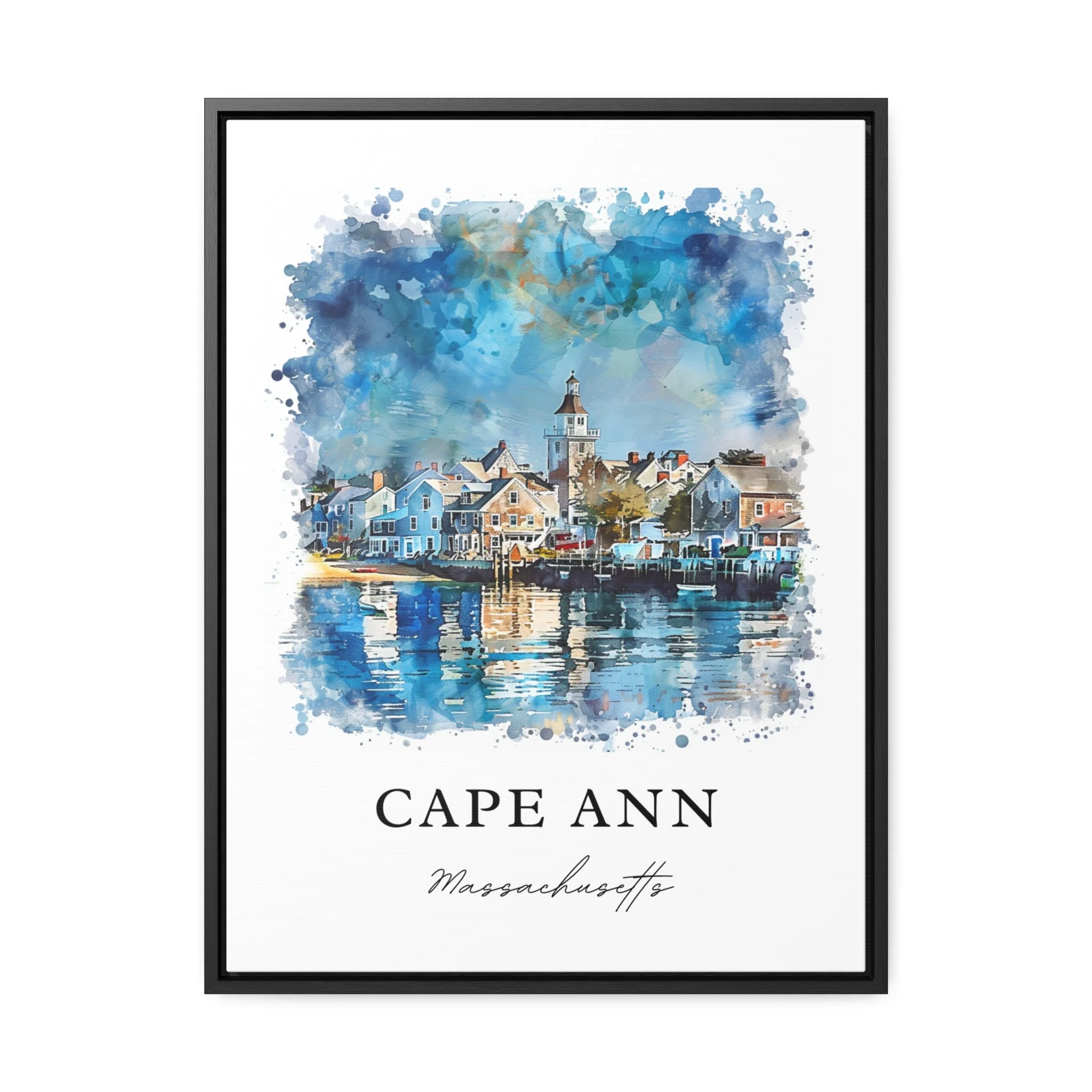 Cape Ann, Massachusetts, Massachusetts – Watercolor Art Print - Image 5