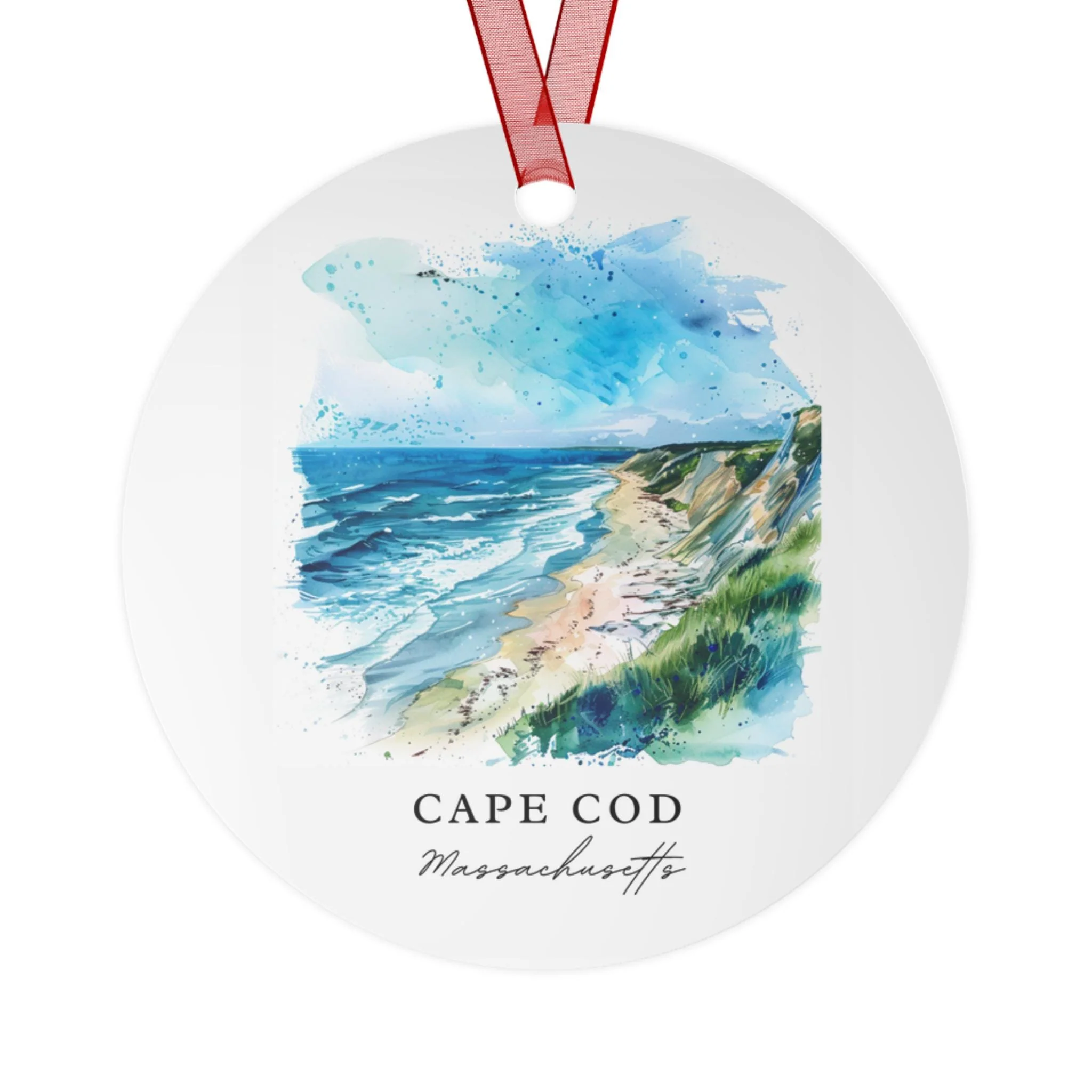 Cape Cod MA Ornament: Unique Cape Cod Souvenir, Cape Cod Xmas Decor, and Authentic Cape Cod Gift