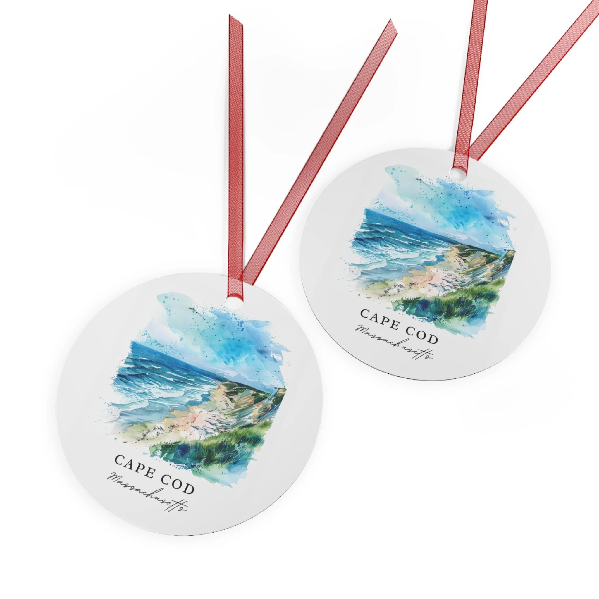 Cape Cod MA Ornament: Unique Cape Cod Souvenir, Cape Cod Xmas Decor, and Authentic Cape Cod Gift - Image 2