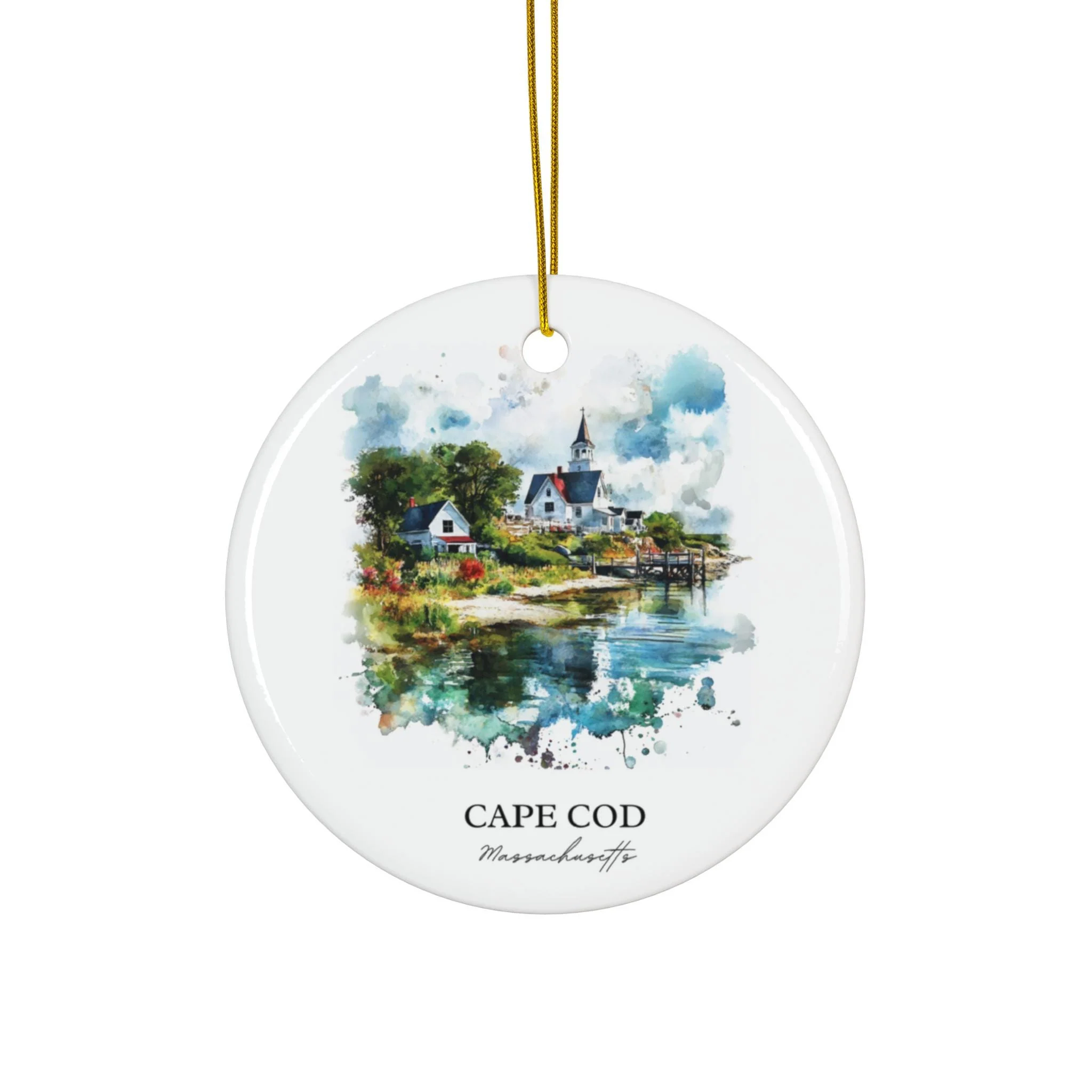 Cape Cod Ornament: Unique Cape Cod Souvenir, Unique Cape Cod Decor, and Authentic Cape Cod Gift