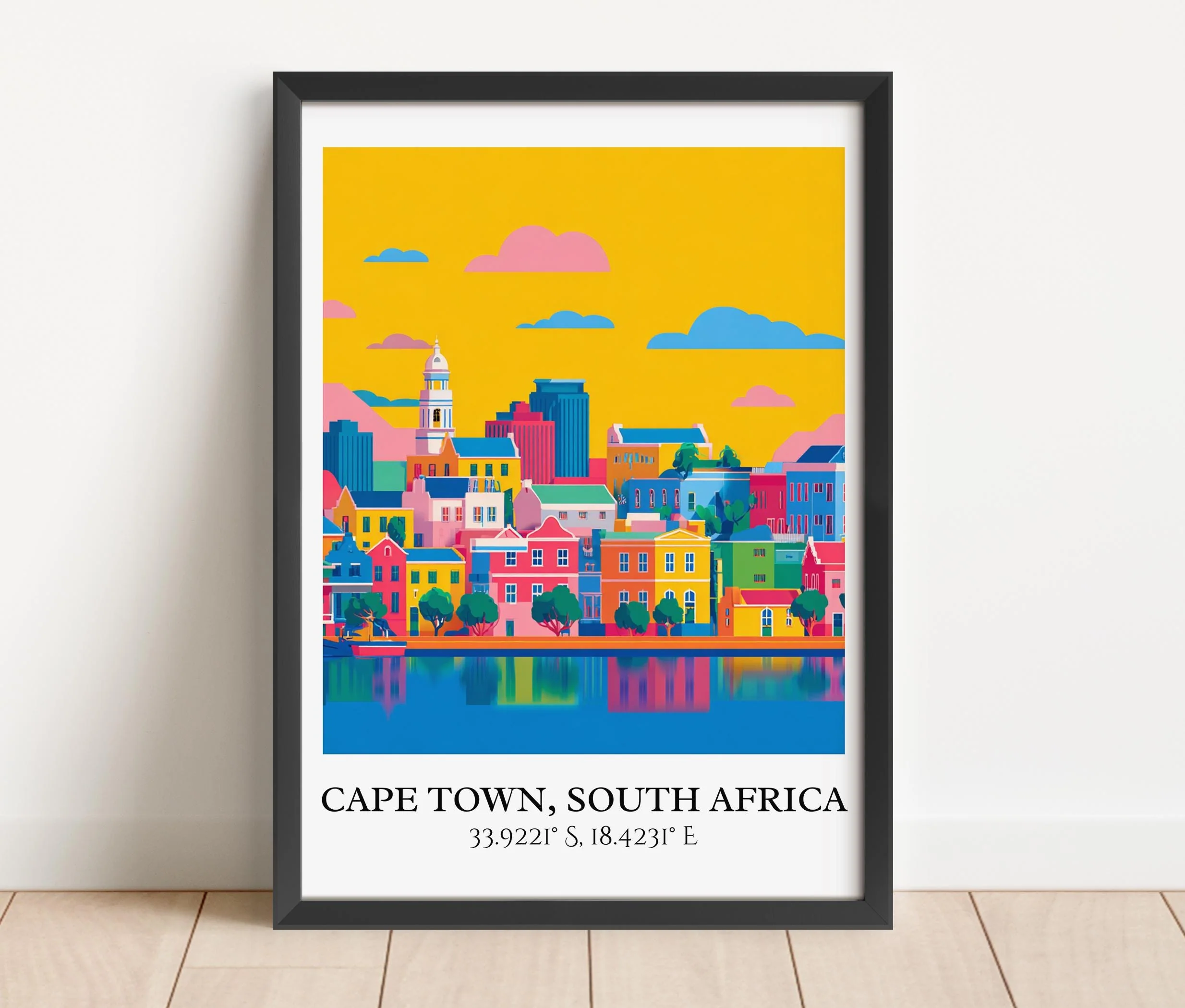 Cape Town, South Africa – Watercolor Art Print - Image 6
