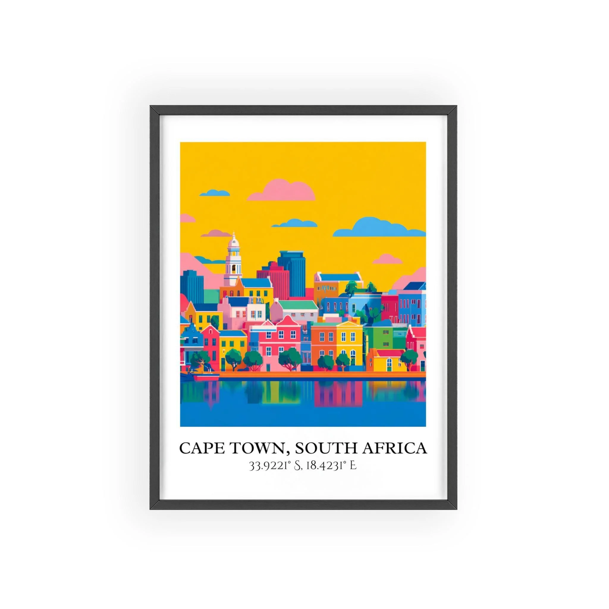 Cape Town, South Africa – Watercolor Art Print - Image 7