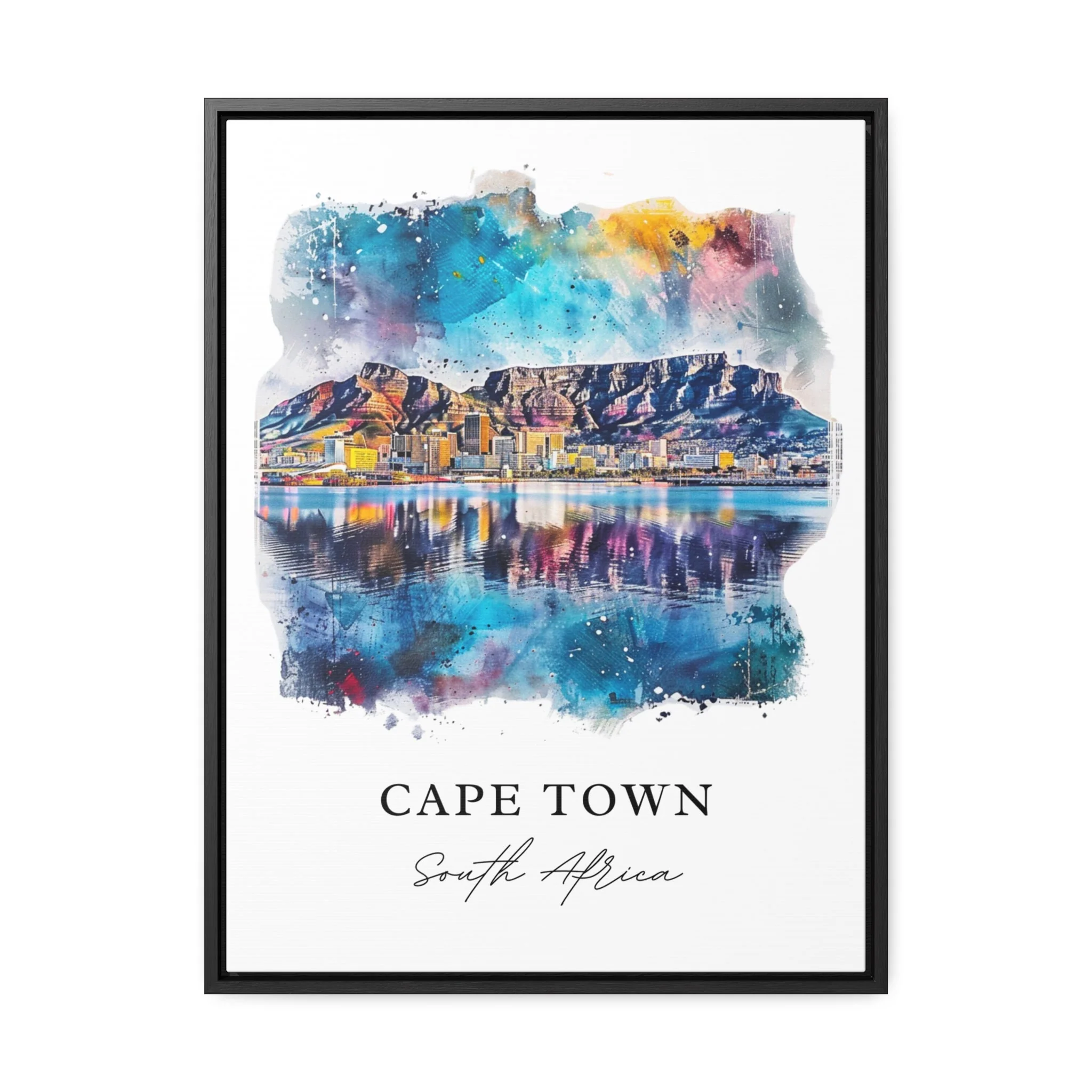 Cape Town, South Africa – Watercolor Art Print - Image 5