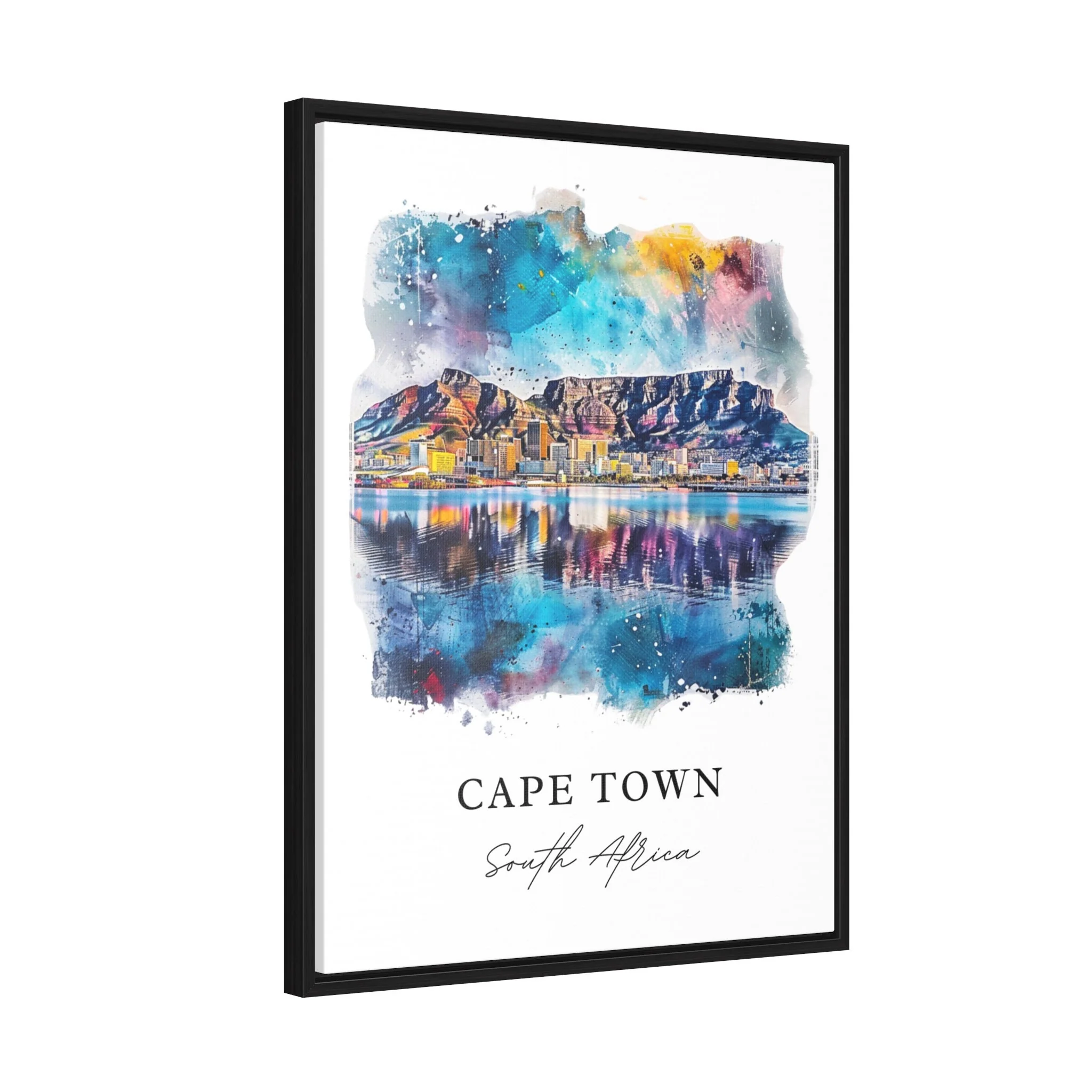 Cape Town, South Africa – Watercolor Art Print - Image 6