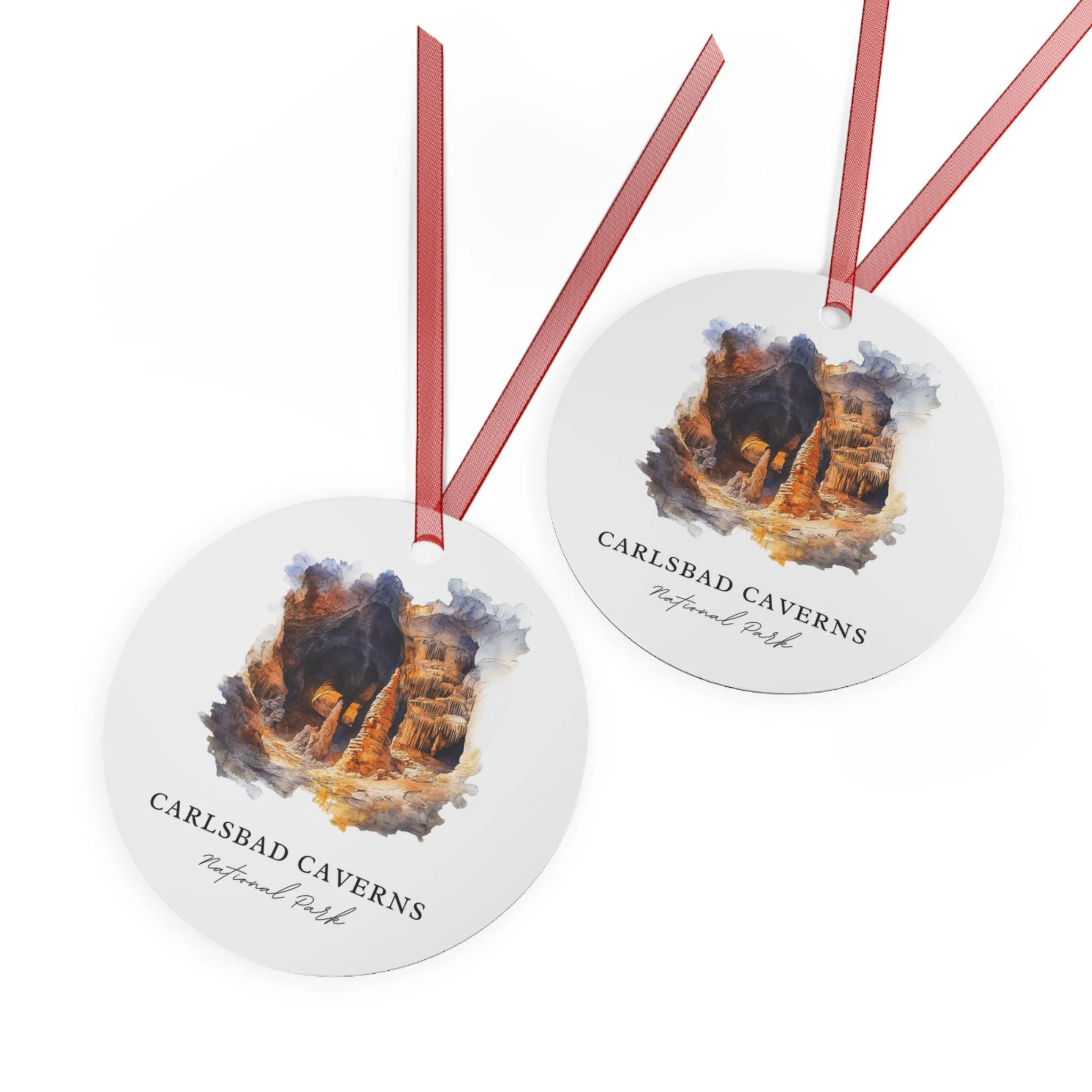 Carlsbad Caverns Ornament: Carlsbad Caverns Park Souvenir, Carlsbad NM Xmas Decor, and Authentic Eddy County Gift - Image 2