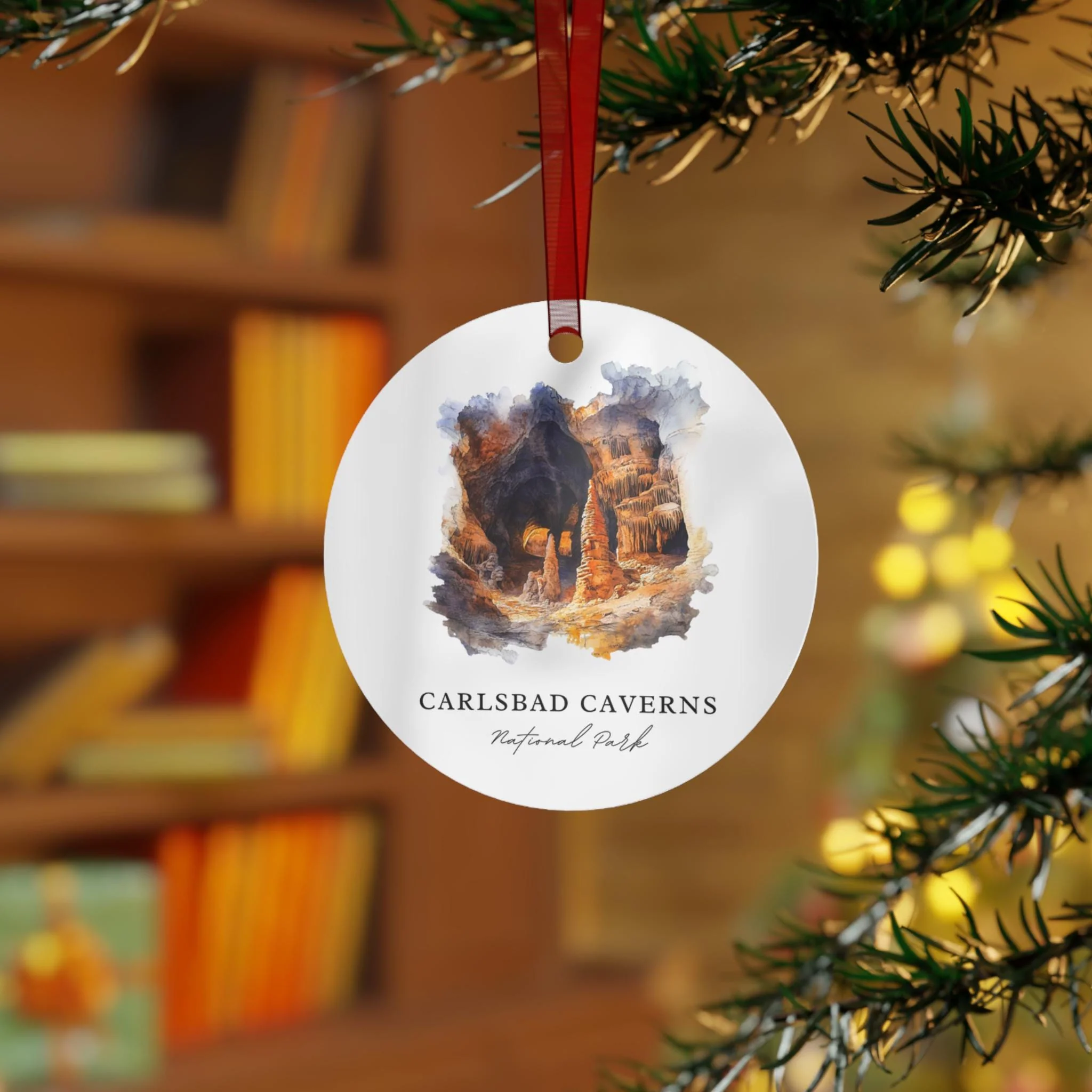 Carlsbad Caverns Ornament: Carlsbad Caverns Park Souvenir, Carlsbad NM Xmas Decor, and Authentic Eddy County Gift - Image 3