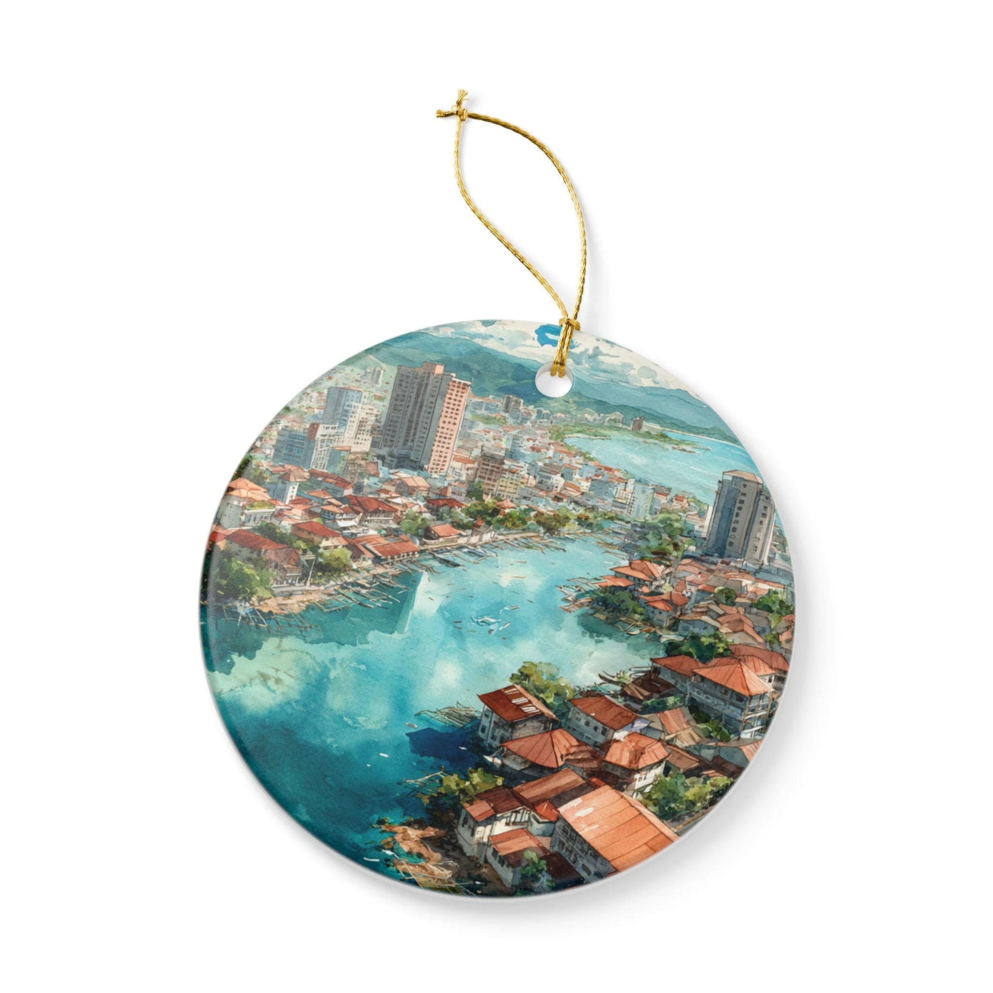 Cebu Philippines Ornament: Unique Cebu Souvenir, Cebu Xmas Decor, and Authentic Cebu Philippines Gift - Image 4