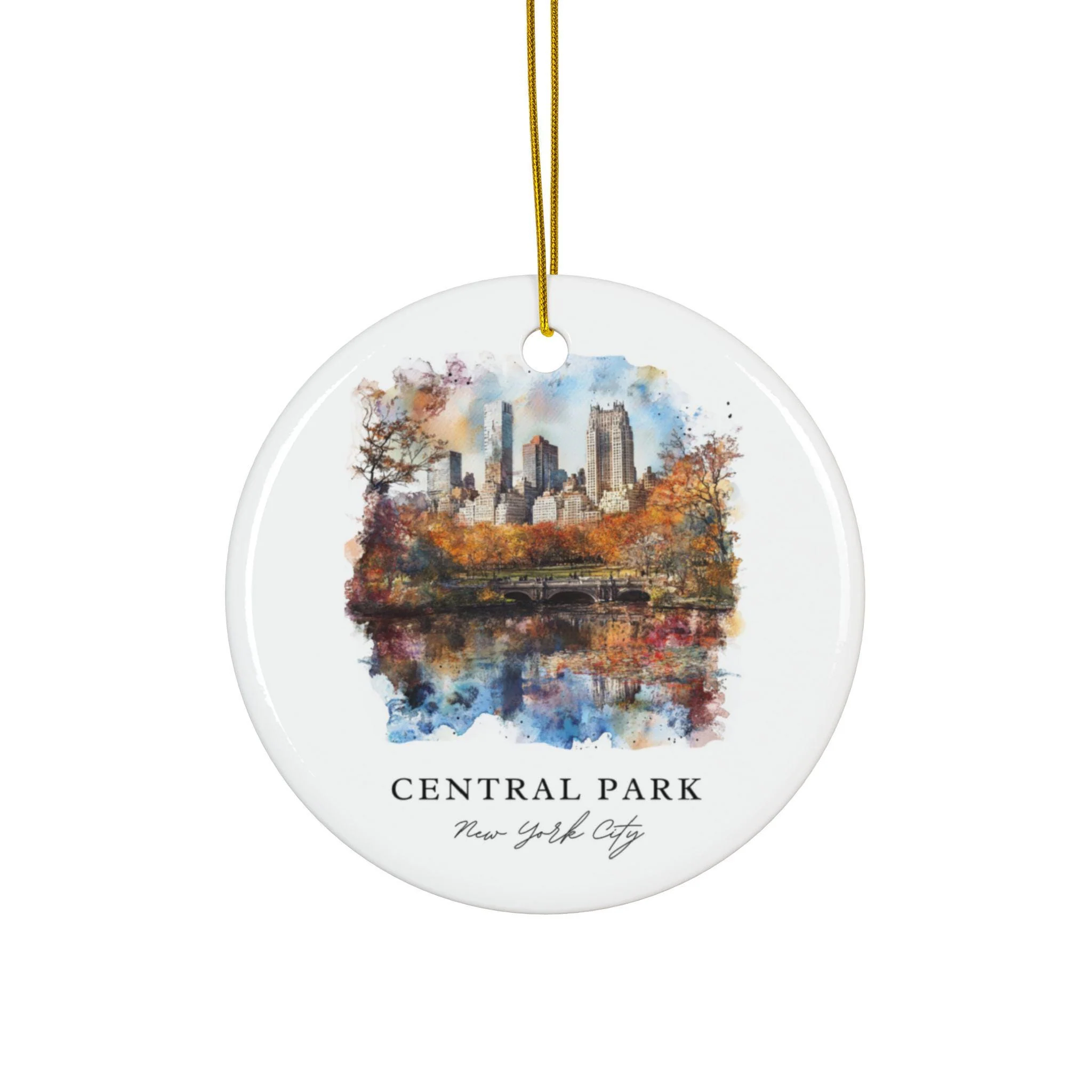 Central Park NYC Ornament: Unique Central Park Souvenir, Central Park Decor, and Central Park NYC Gift - Image 2