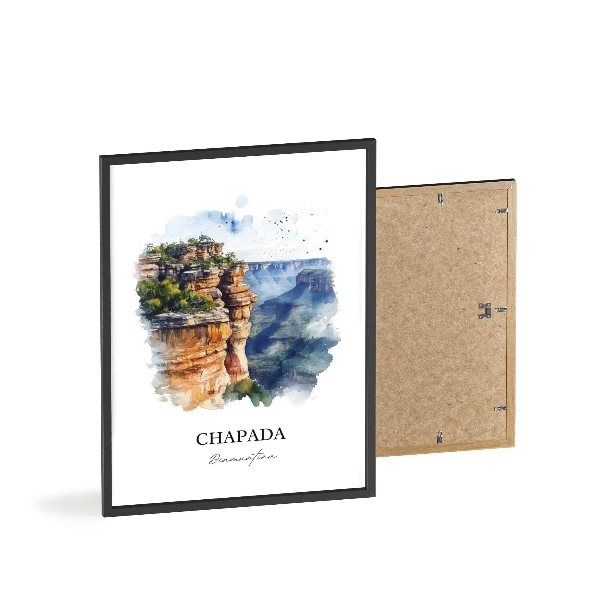 Chapada Diamantina, Brazil – Watercolor Art Print - Image 7