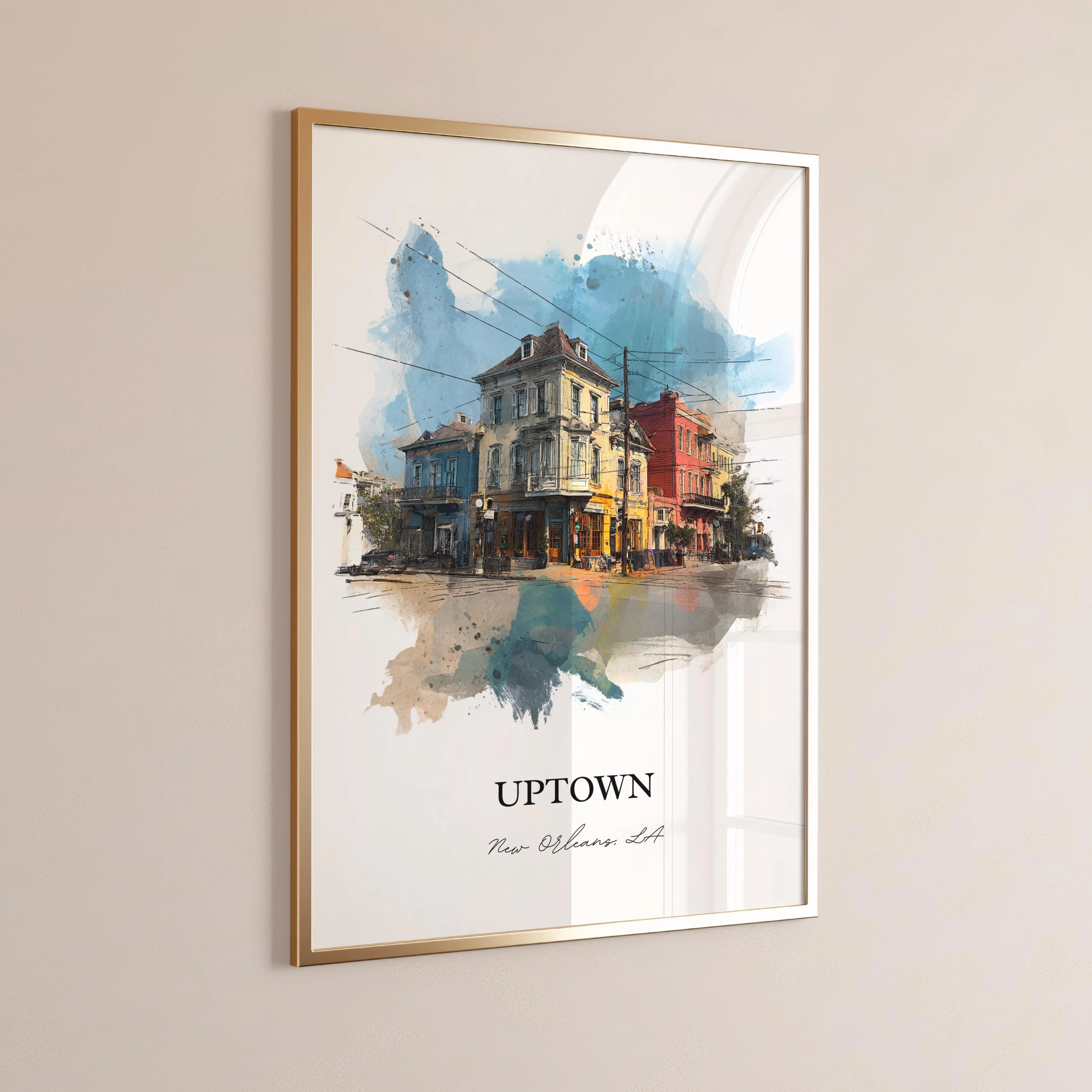 Charlottenburg, Germany – Watercolor Art Print - Image 7