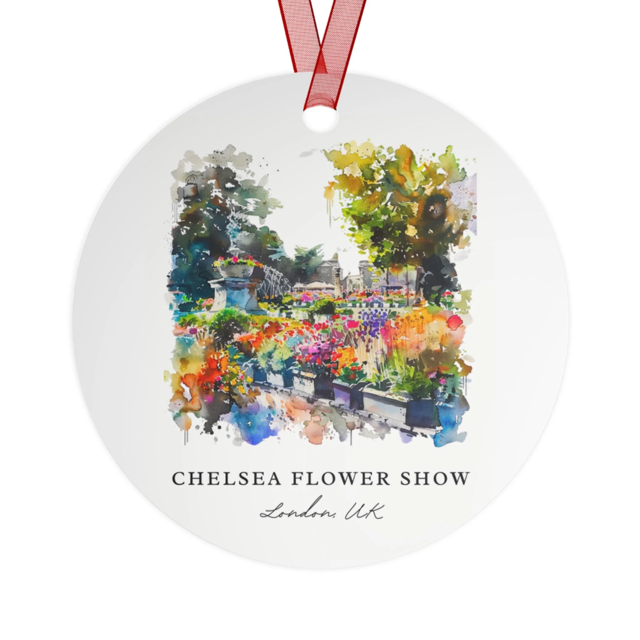 Chelsea Flower Show Ornament: Unique London Souvenir, London UK Xmas Decor, and Authentic Chelsea Flower Show Gift - Image 3