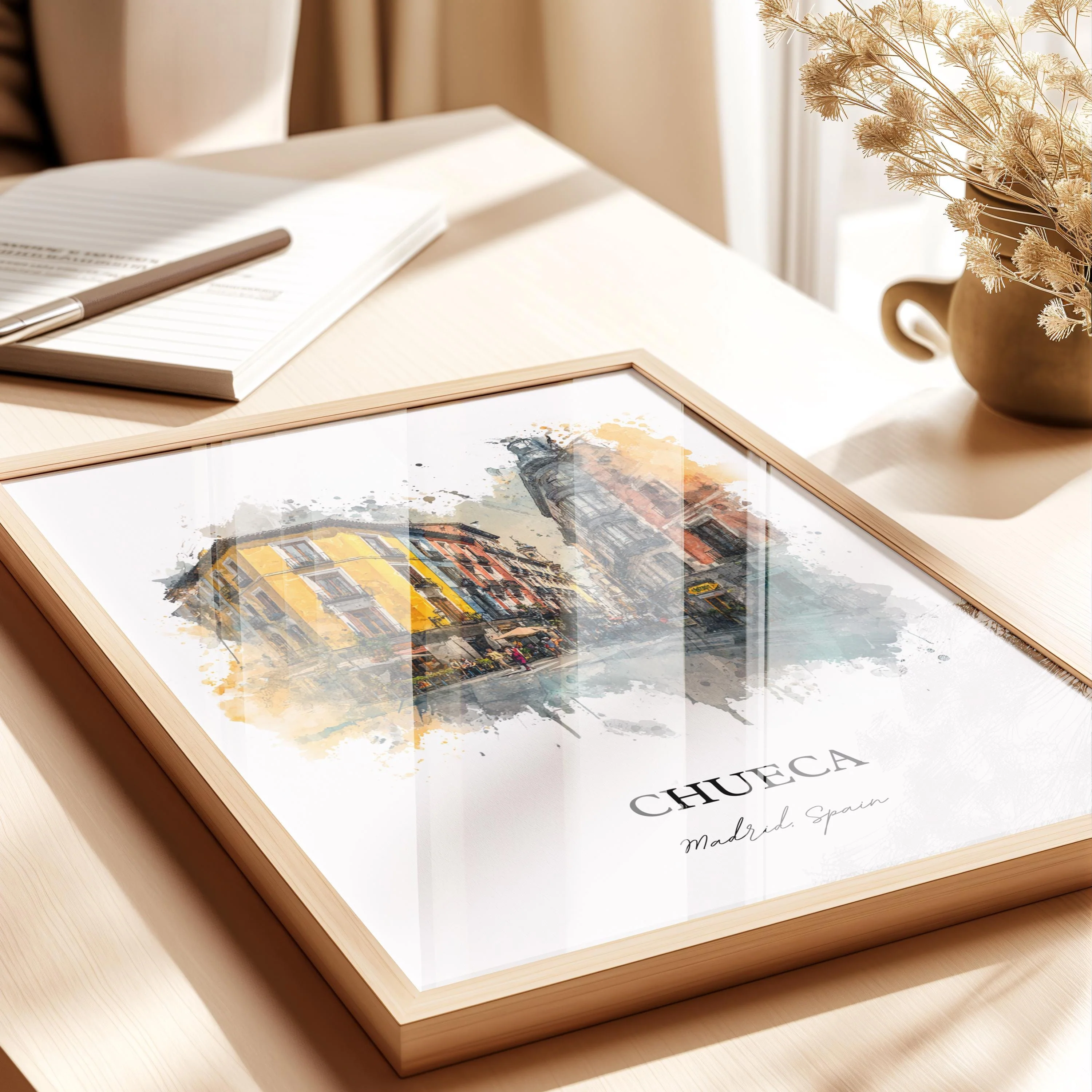 Chueca, Spain – Watercolor Art Print - Image 5