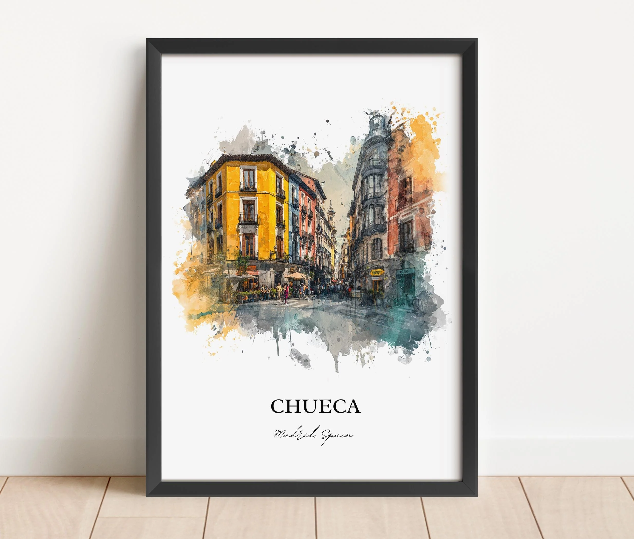 Chueca, Spain – Watercolor Art Print - Image 6
