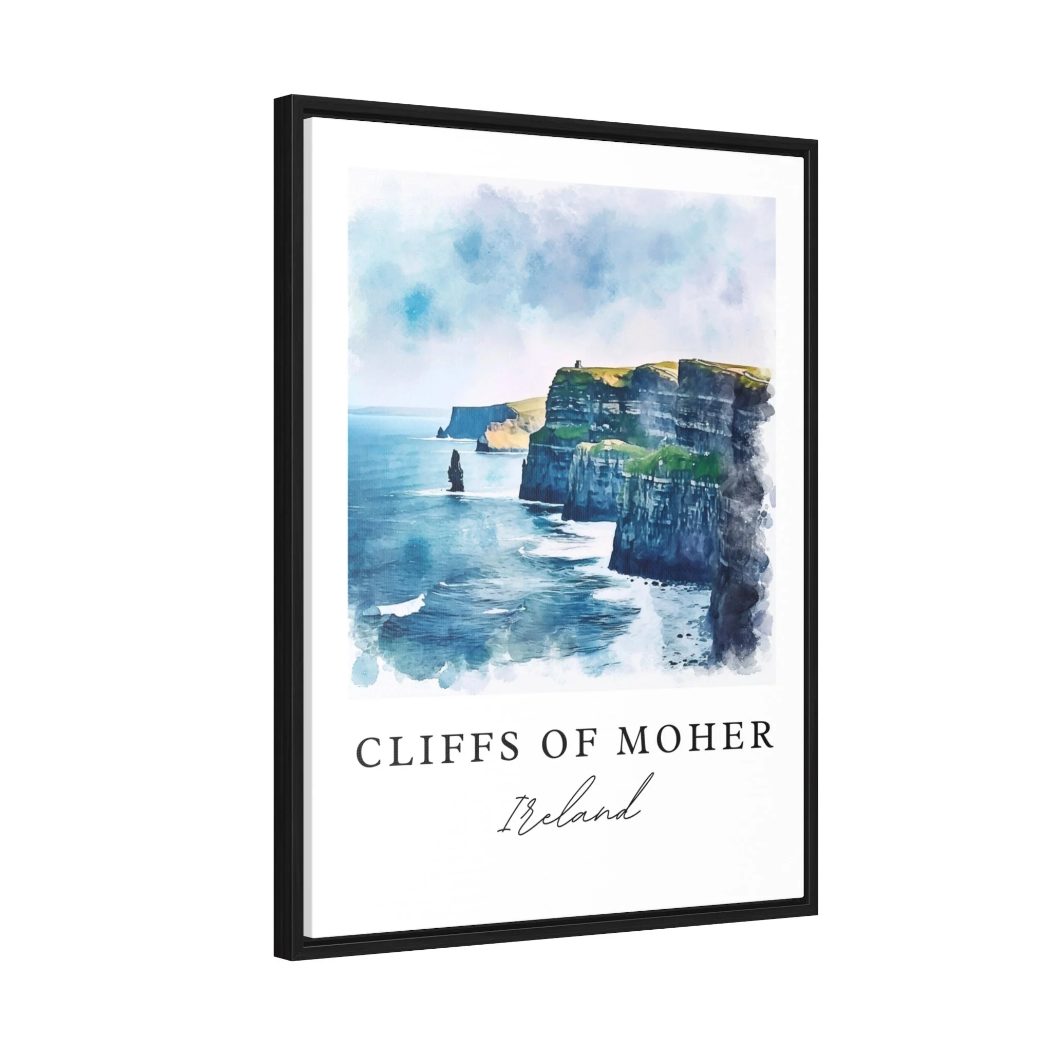 Cliffs of Moher, Ireland – Watercolor Art Print - Image 7