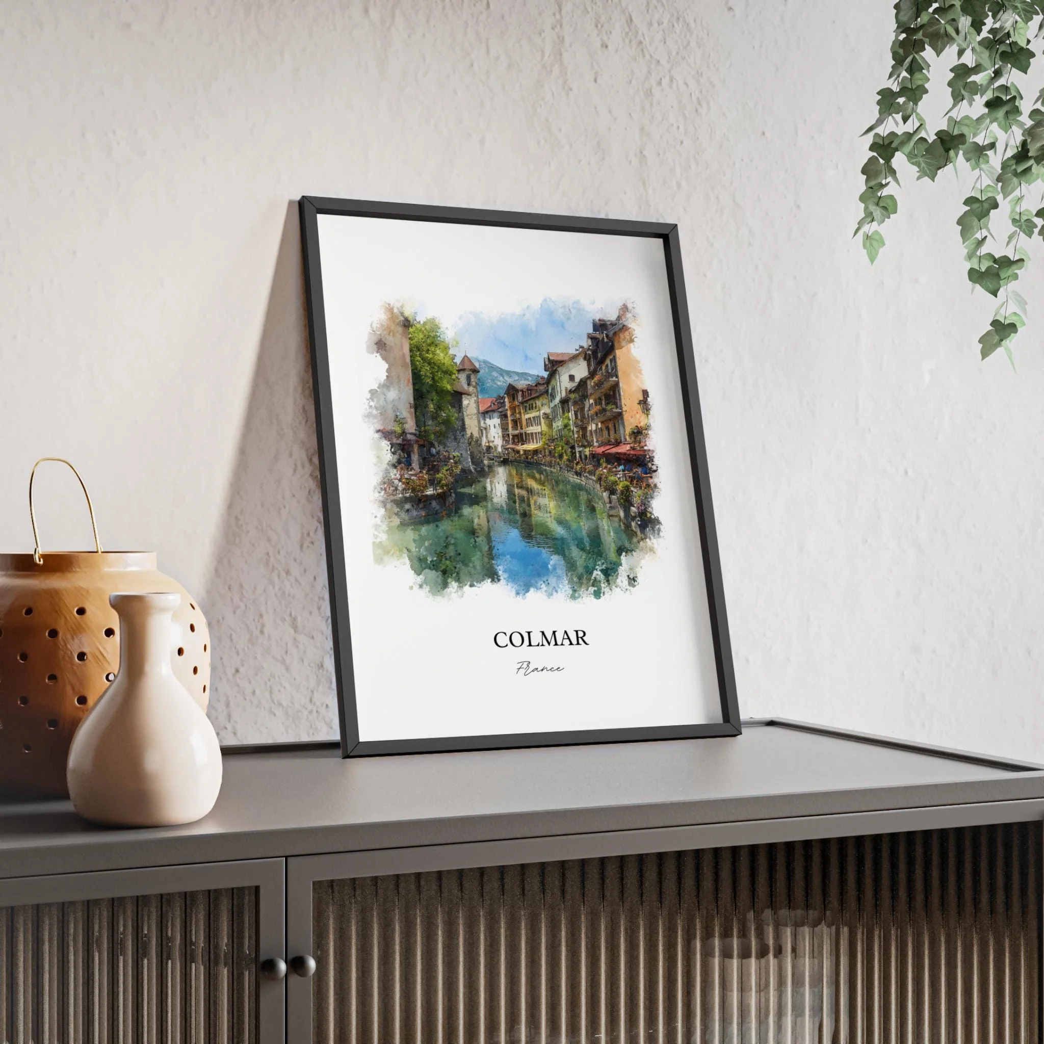 Colmar, France – Watercolor Art Print - Image 9