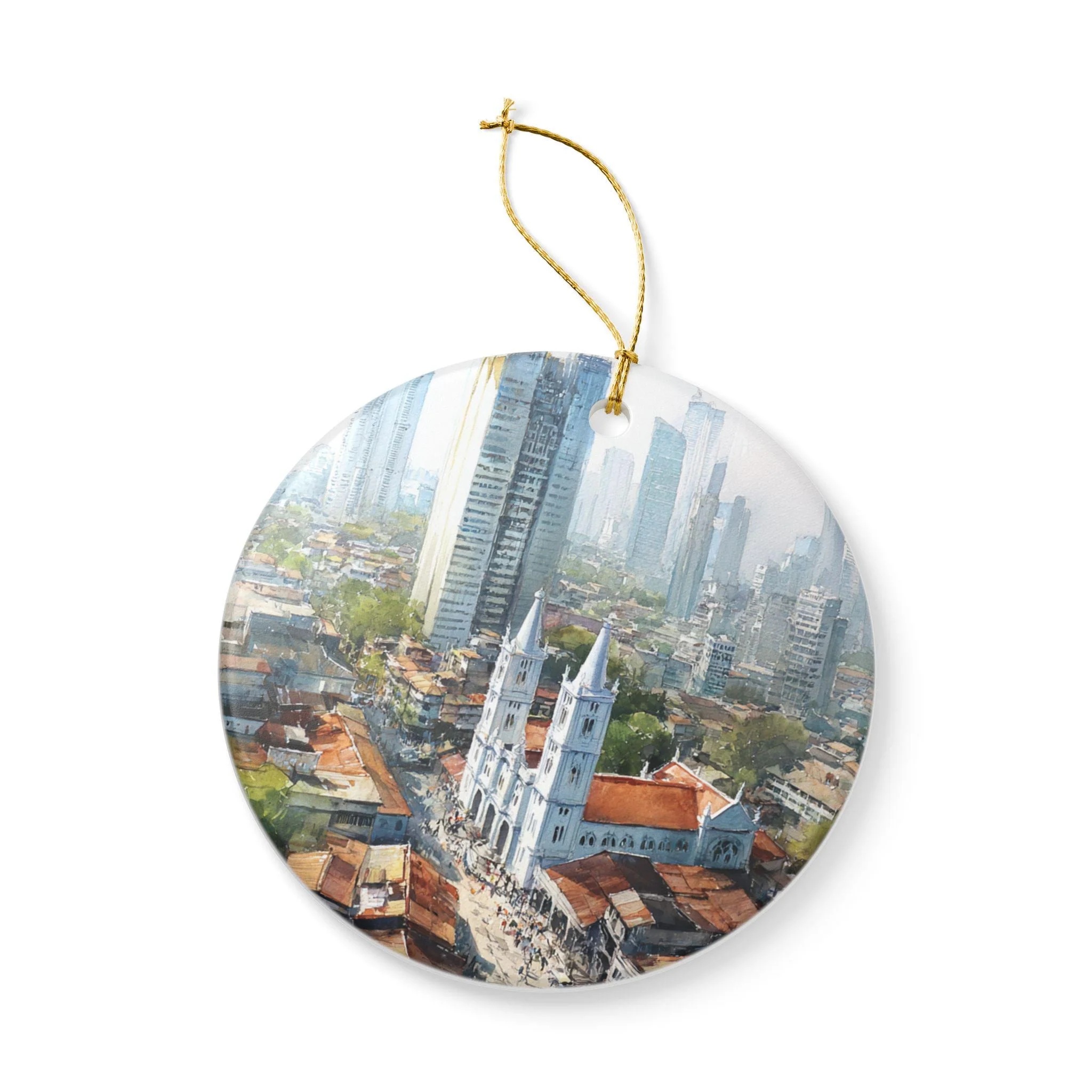 Colombo Sri Lanka Ornament: Unique Colombo Souvenir, Colombo Xmas Decor, and Authentic Colombo Sri Lanka Gift - Image 4