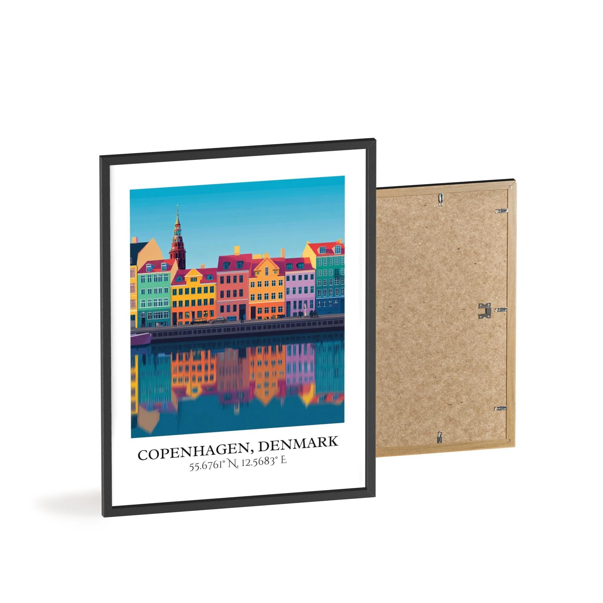 Copenhagen, Denmark – Watercolor Art Print - Image 8