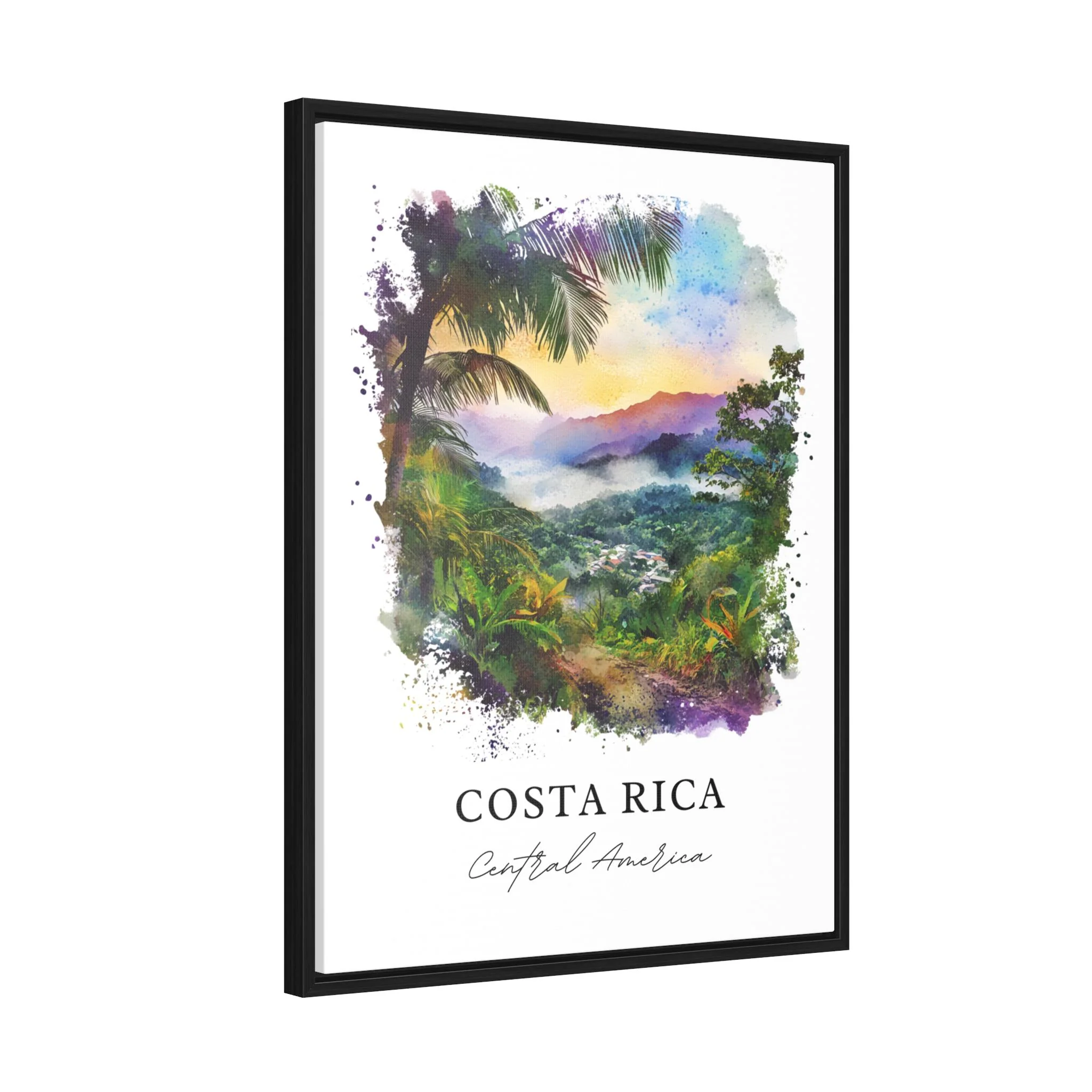 Costa Rica, Central America – Watercolor Art Print - Image 6