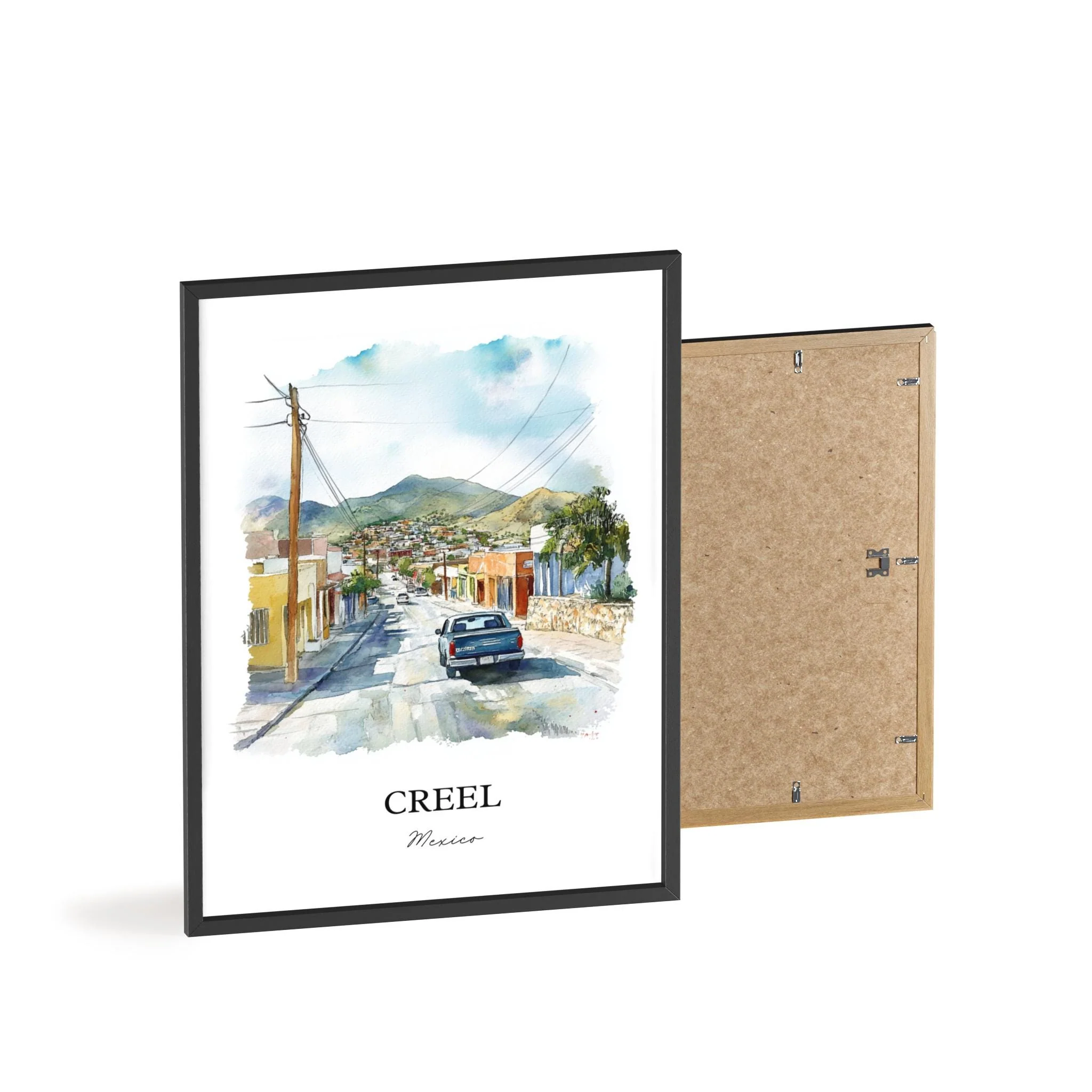 Creel, Mexico – Watercolor Art Print - Image 8