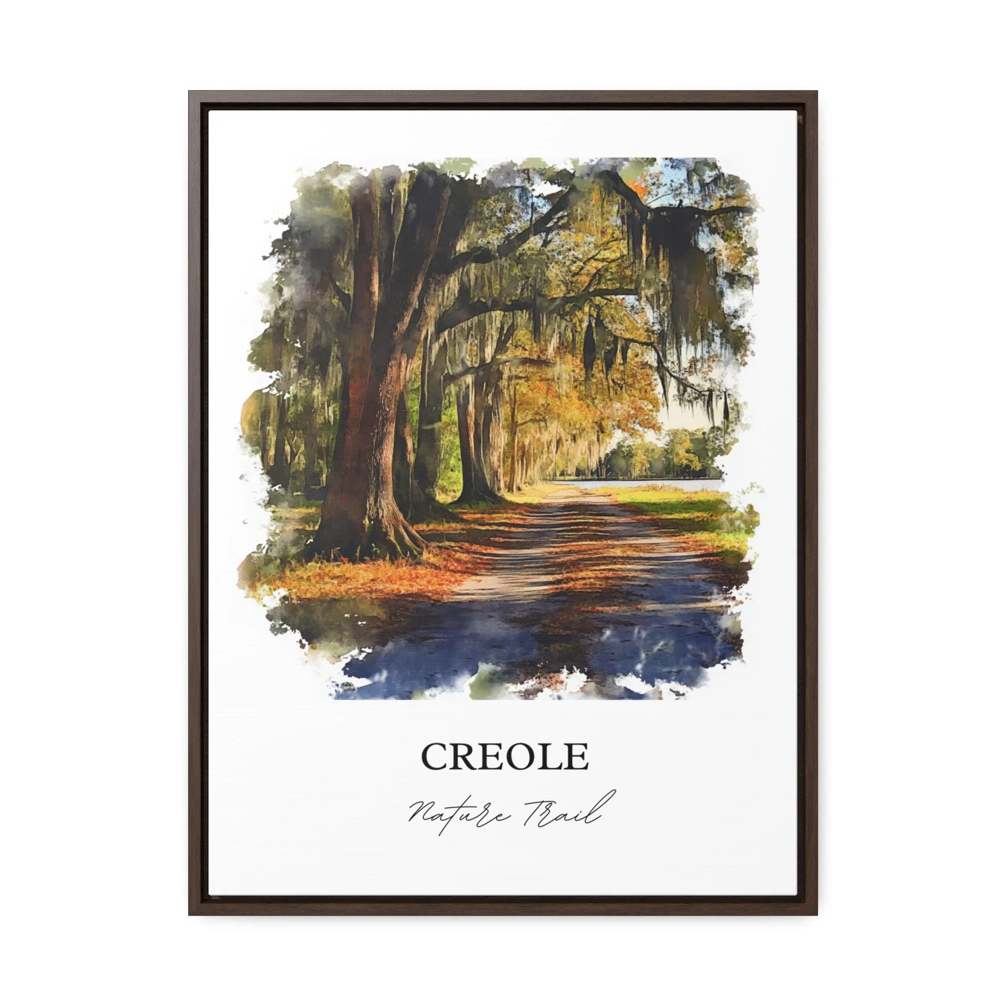 Creole Nature Trail, Louisiana, Louisiana – Watercolor Art Print - Image 7