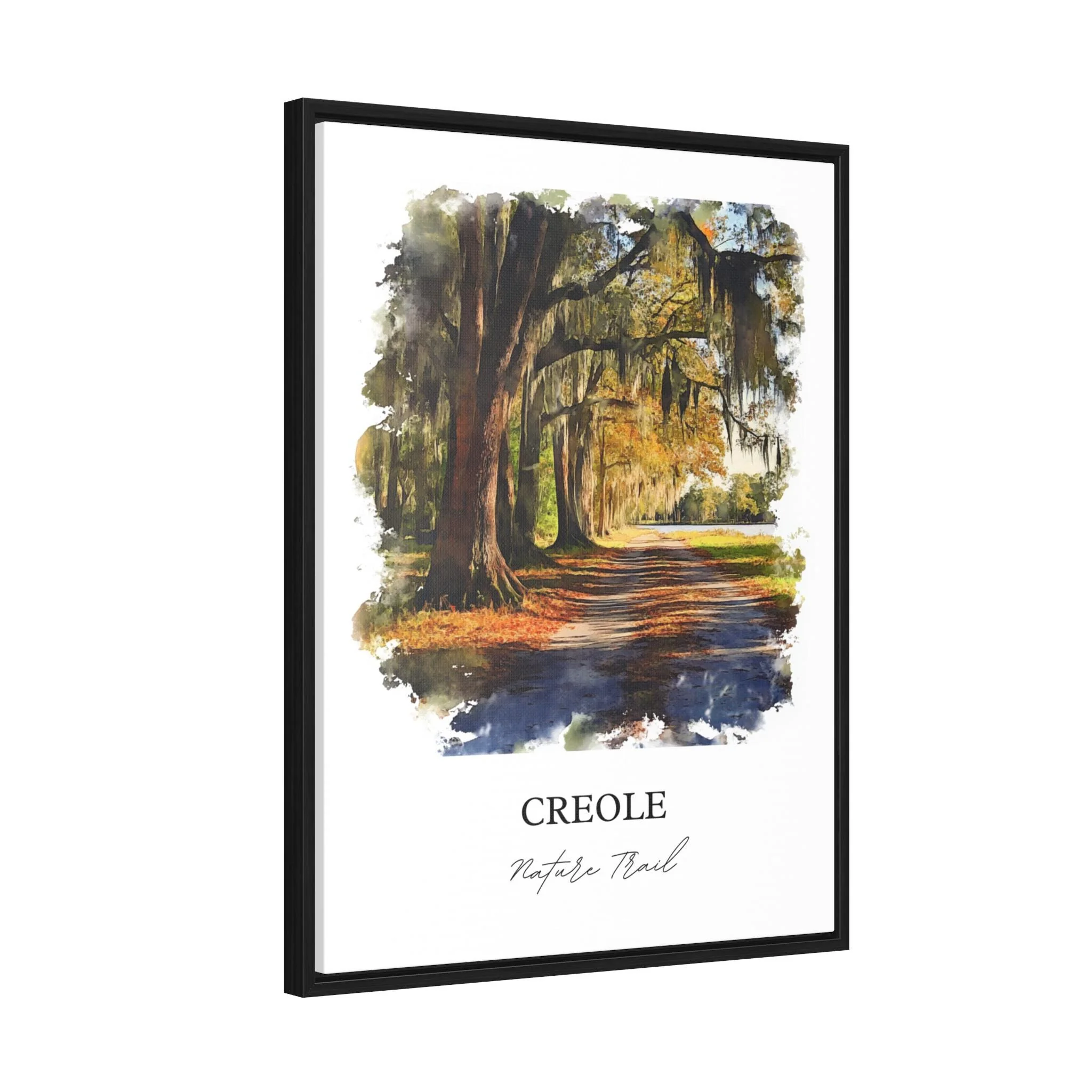 Creole Nature Trail, Louisiana, Louisiana – Watercolor Art Print - Image 8