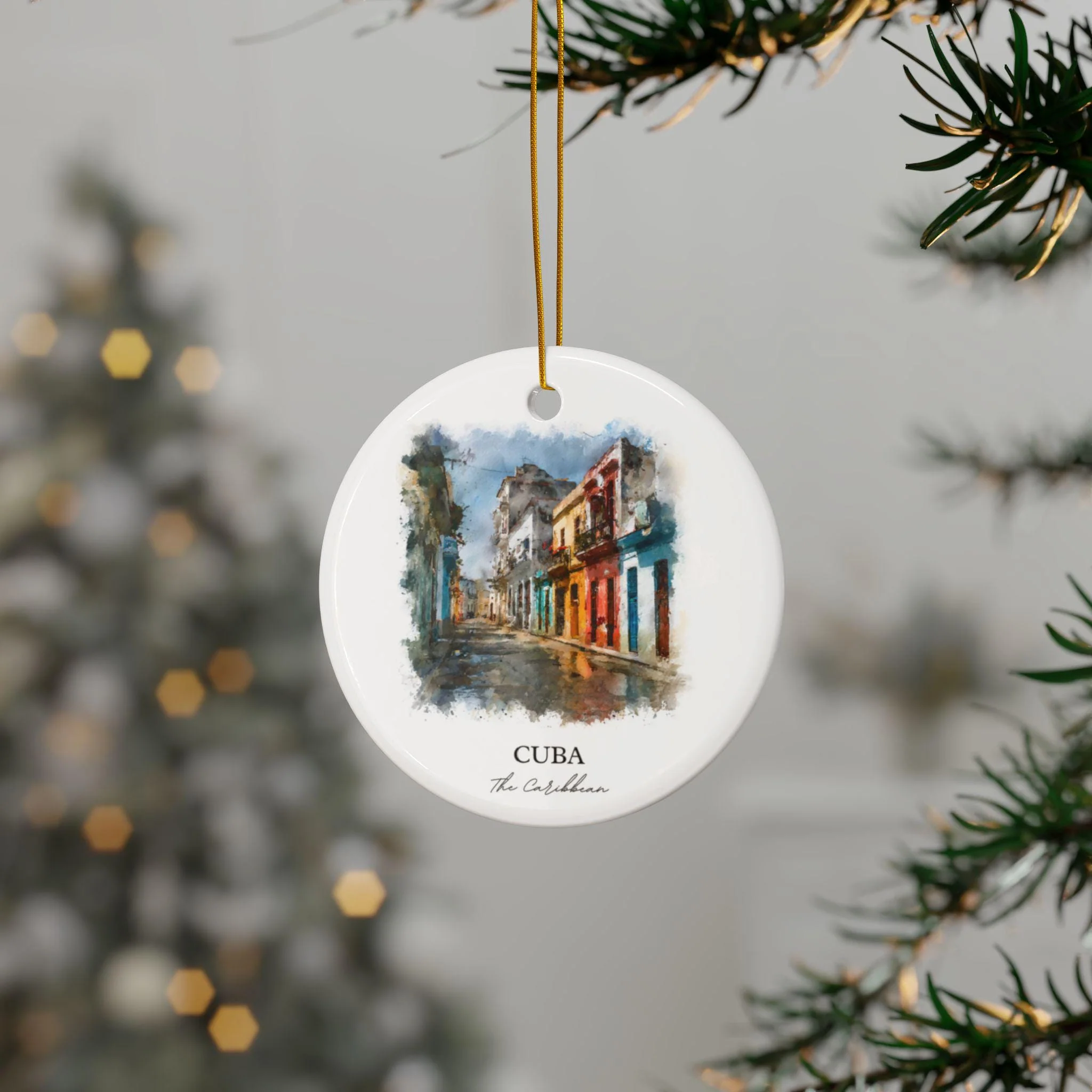 Cuba Ornament: Unique Cuba Souvenir, Cuba Xmas Decor, and Authentic Caribbean Gift - Image 3