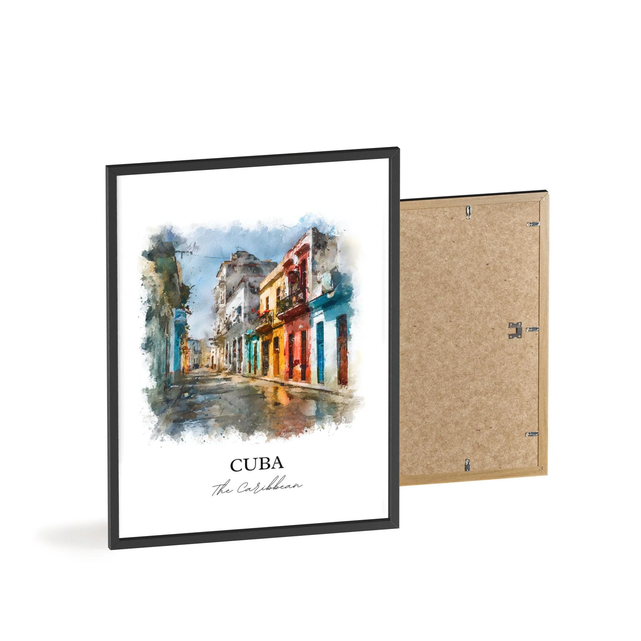 Cuba, Cuba – Watercolor Art Print - Image 8