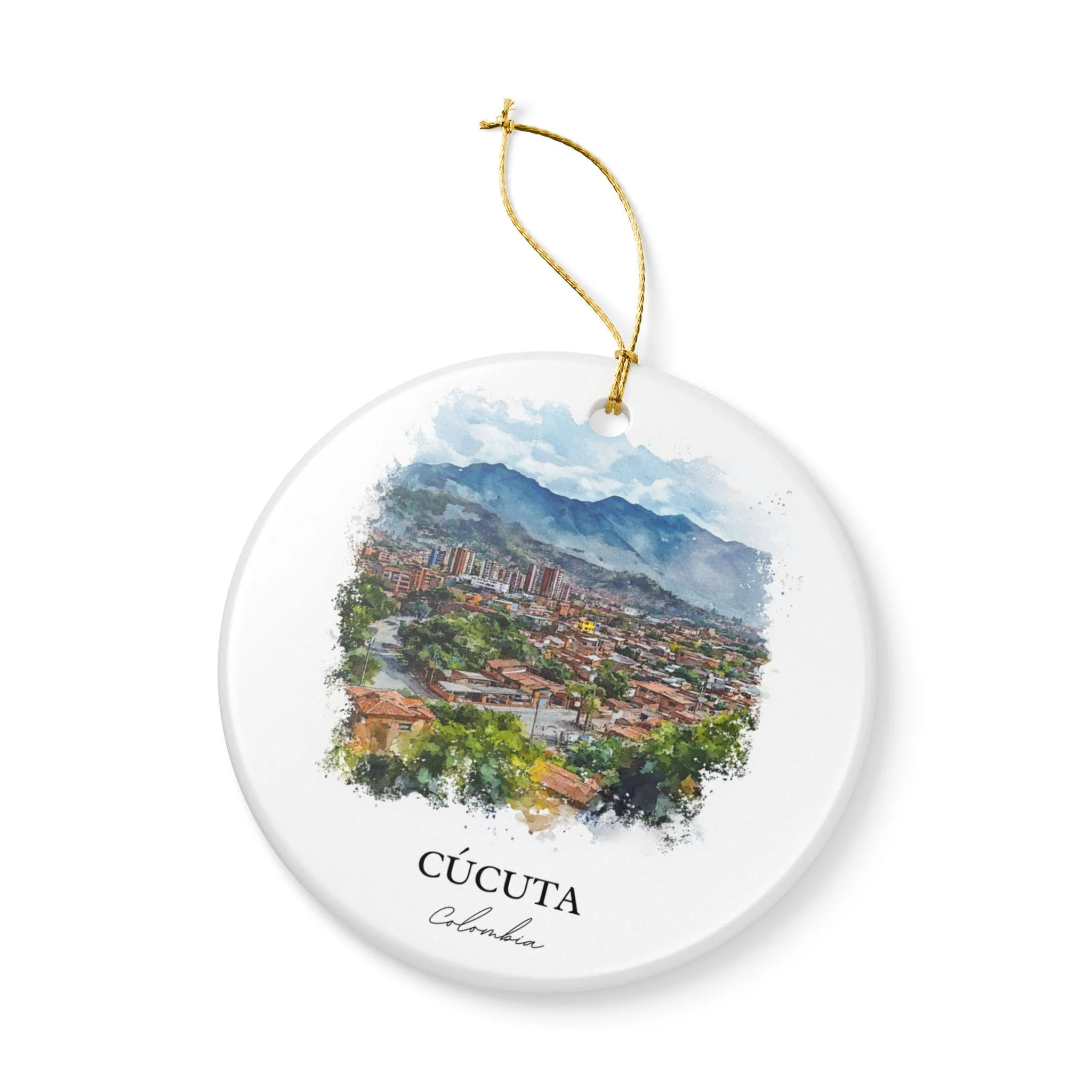 Cucuta Colombia Ornament: Unique Cucuta Souvenir, Cucuta Xmas Decor, and Authentic Cucuta Colombia Gift - Image 3