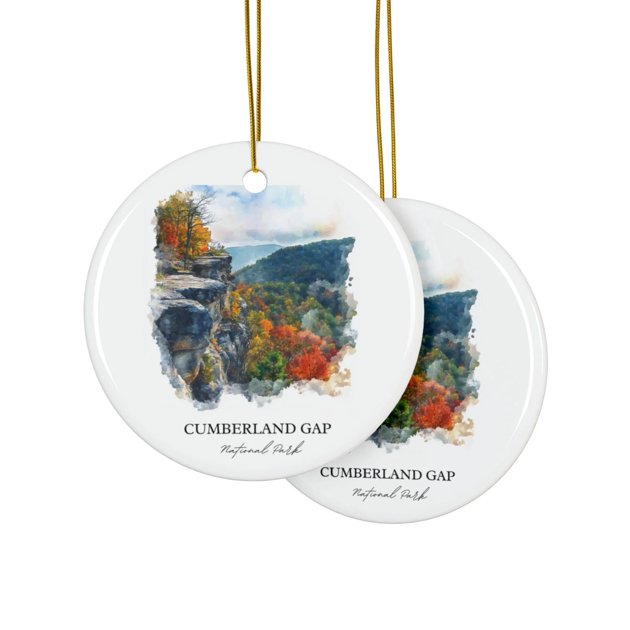 Cumberland Gap Ornament: Unique Kentucky Souvenir, Virginia Xmas Decor, and Cumberland Gap National Park Gift - Image 2