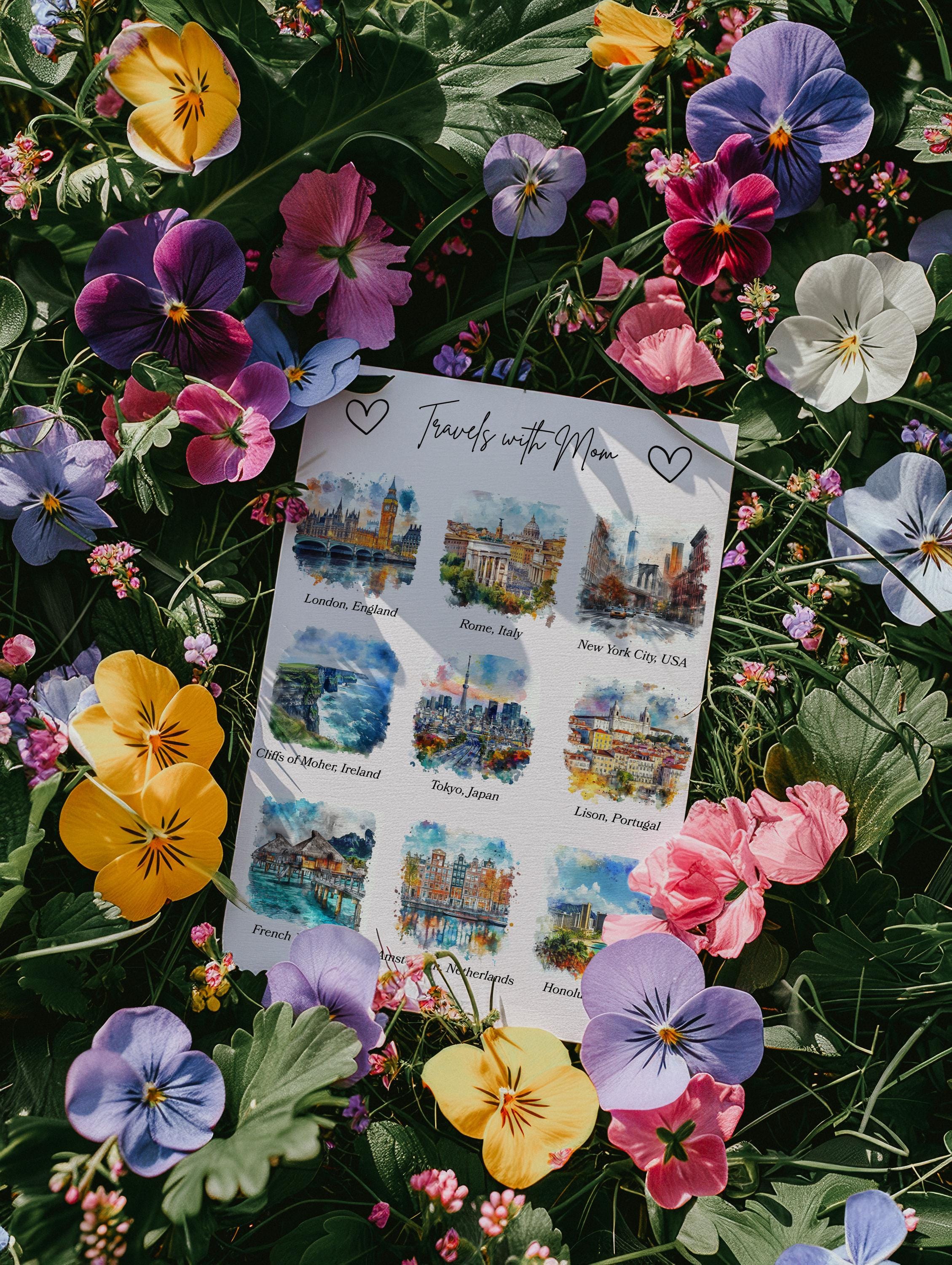 Travels with Mom – Watercolor Art Print - Image 5