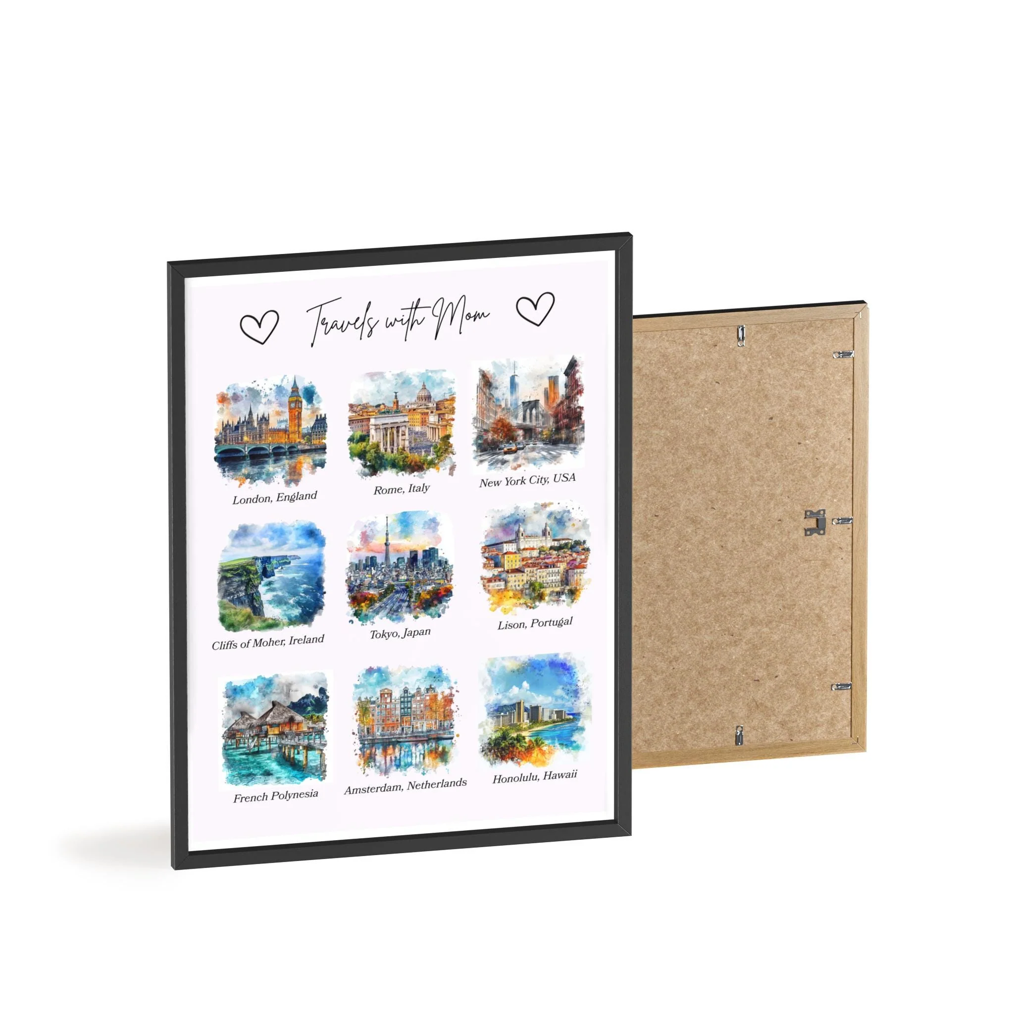 Travels with Mom – Watercolor Art Print - Image 7
