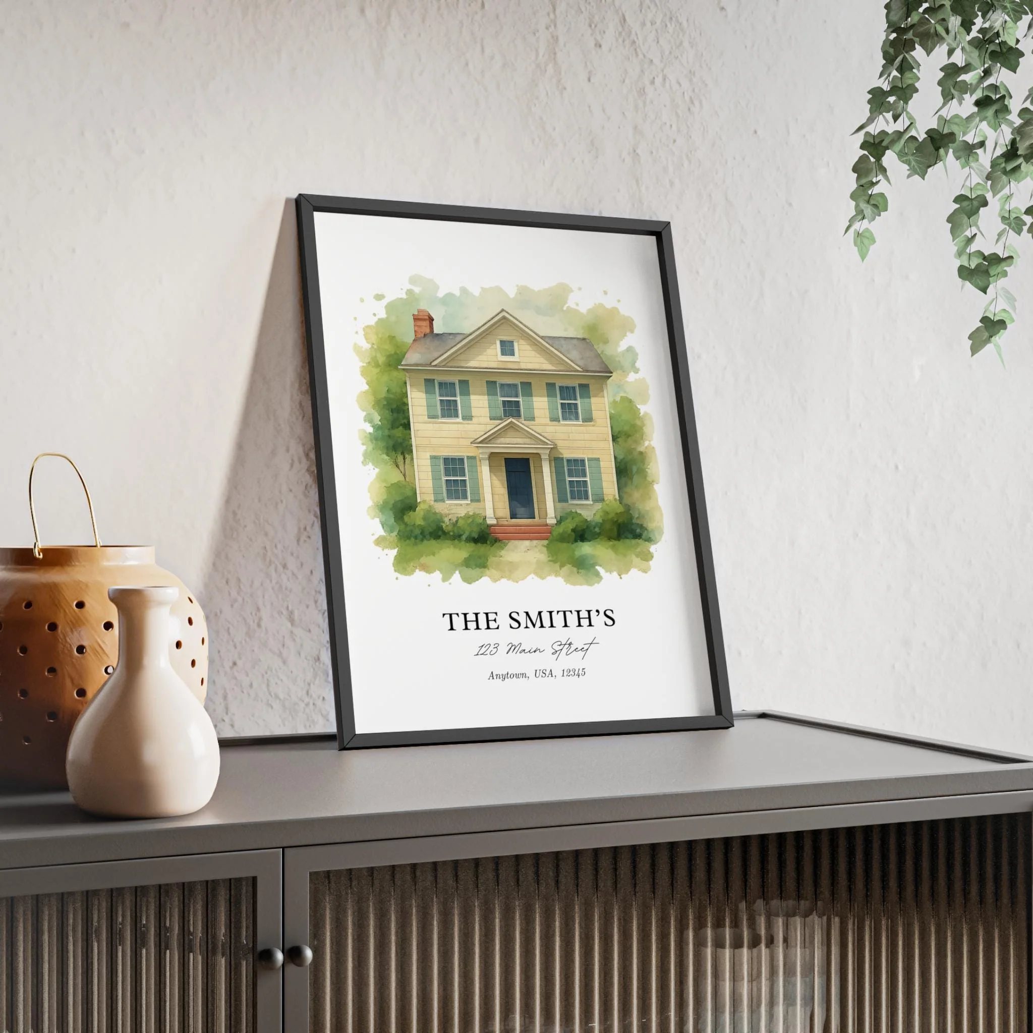 Custom Watercolor House Portrait – Watercolor Art Print - Image 2