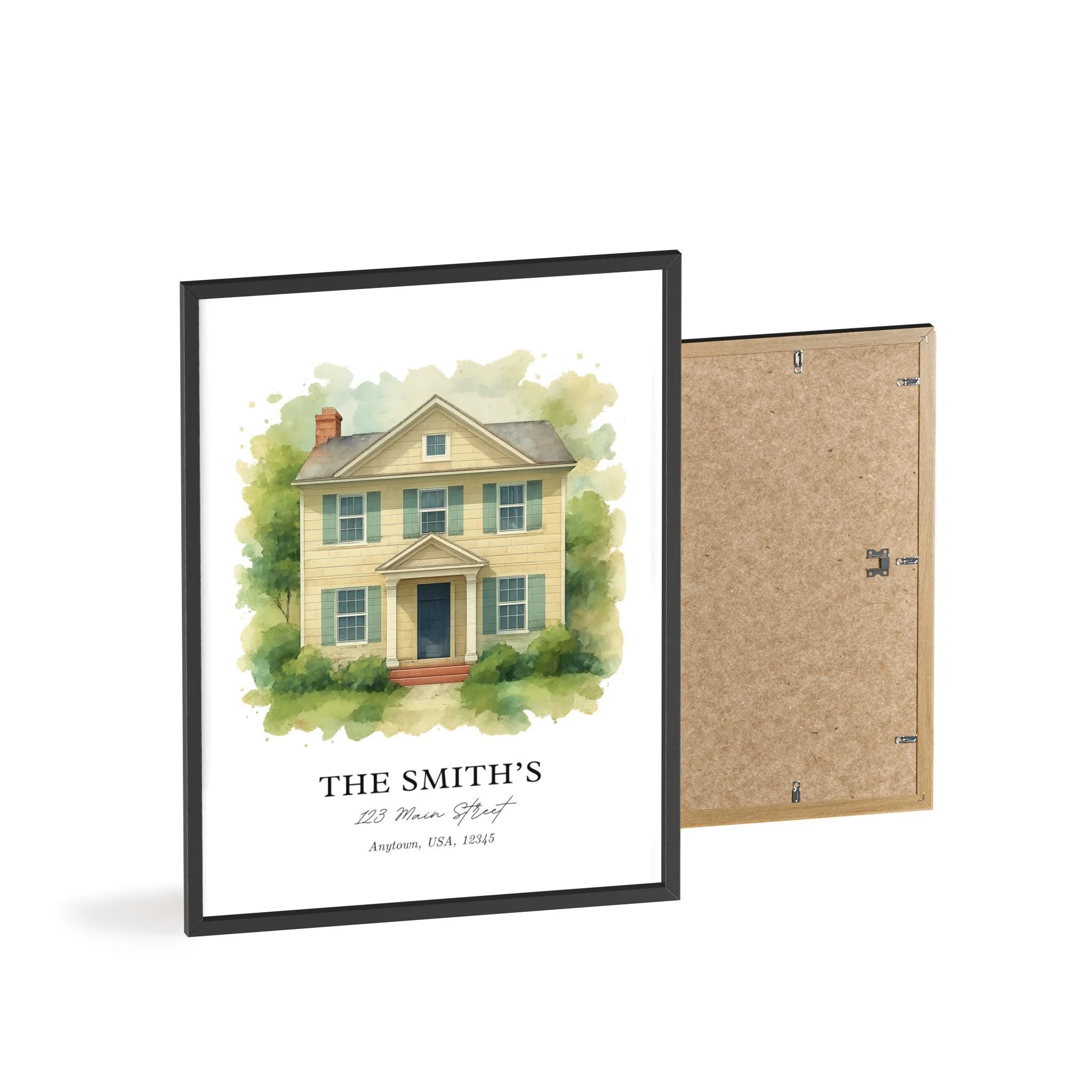 Custom Watercolor House Portrait – Watercolor Art Print - Image 4