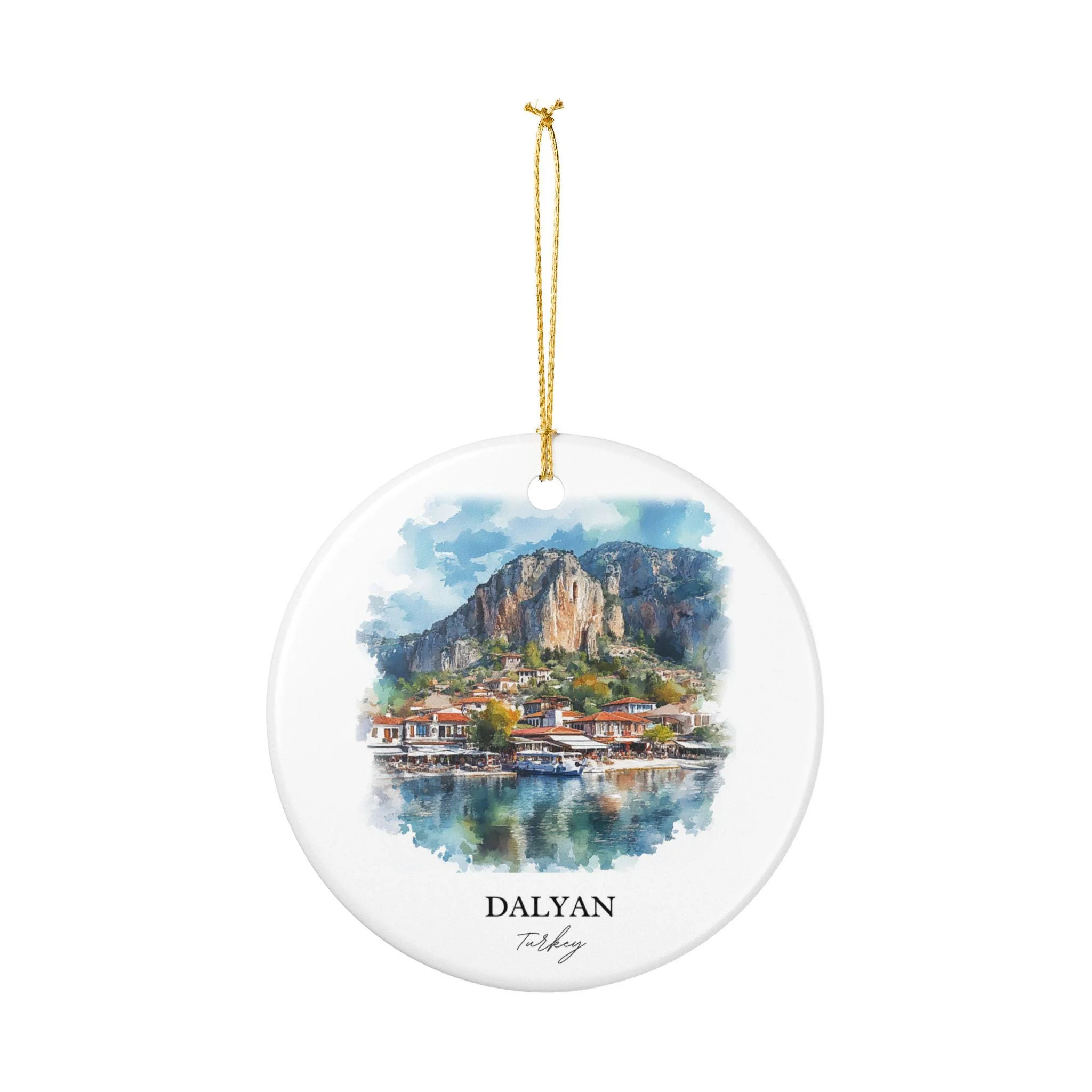 Dalyan Turkey Ornament: Unique Dalyan Souvenir, Dalyan Turkey Xmas Decor, and Authentic Turkey Gift - Image 2
