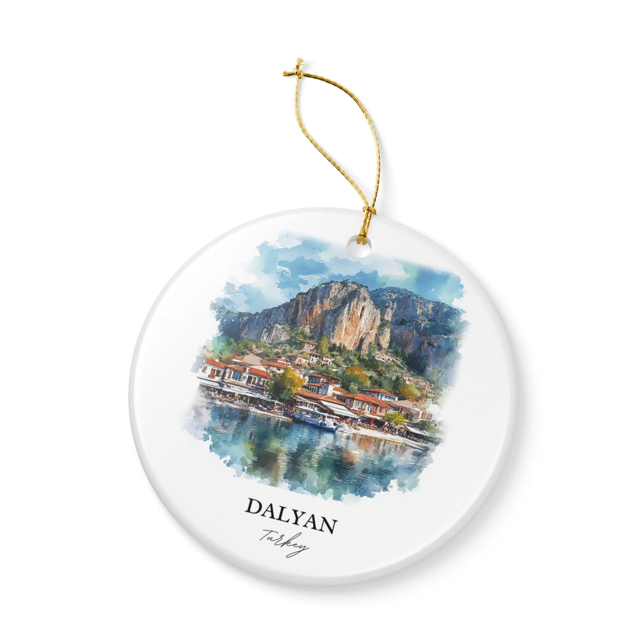 Dalyan Turkey Ornament: Unique Dalyan Souvenir, Dalyan Turkey Xmas Decor, and Authentic Turkey Gift - Image 3