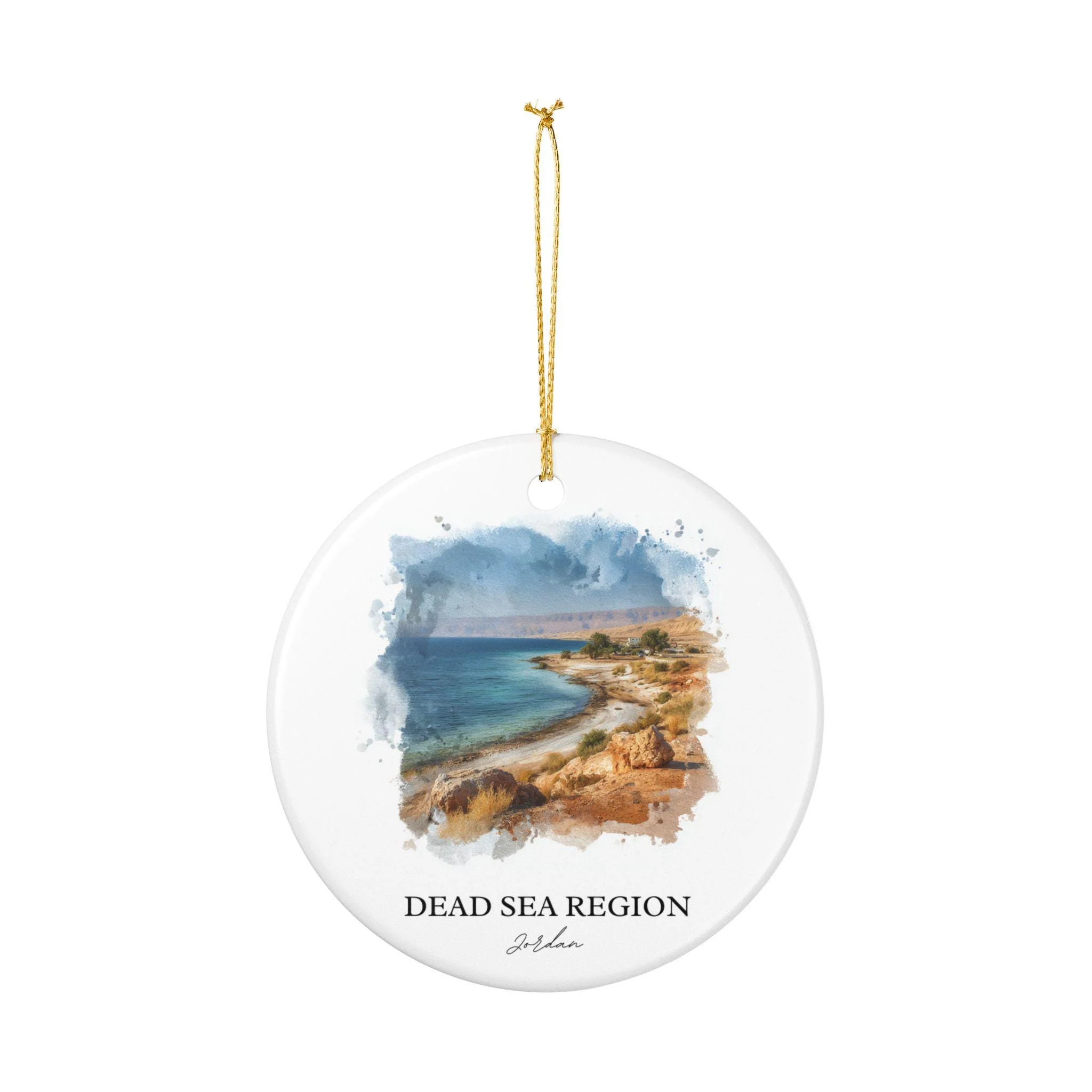 Dead Sea Ornament: Unique Dead Sea Jordan Souvenir, Jordan Xmas Decor, and Authentic Jordan Gift - Image 2
