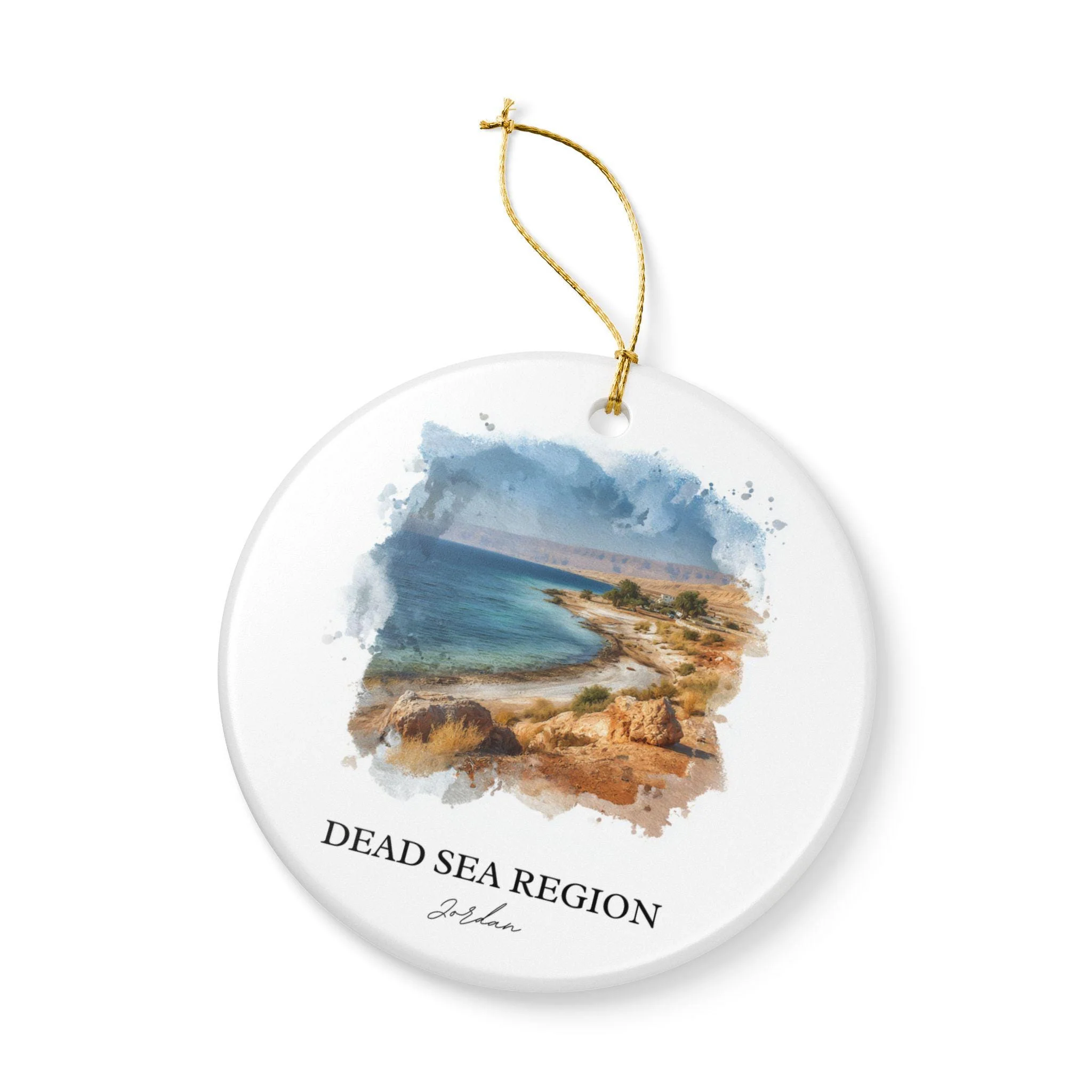 Dead Sea Ornament: Unique Dead Sea Jordan Souvenir, Jordan Xmas Decor, and Authentic Jordan Gift - Image 3