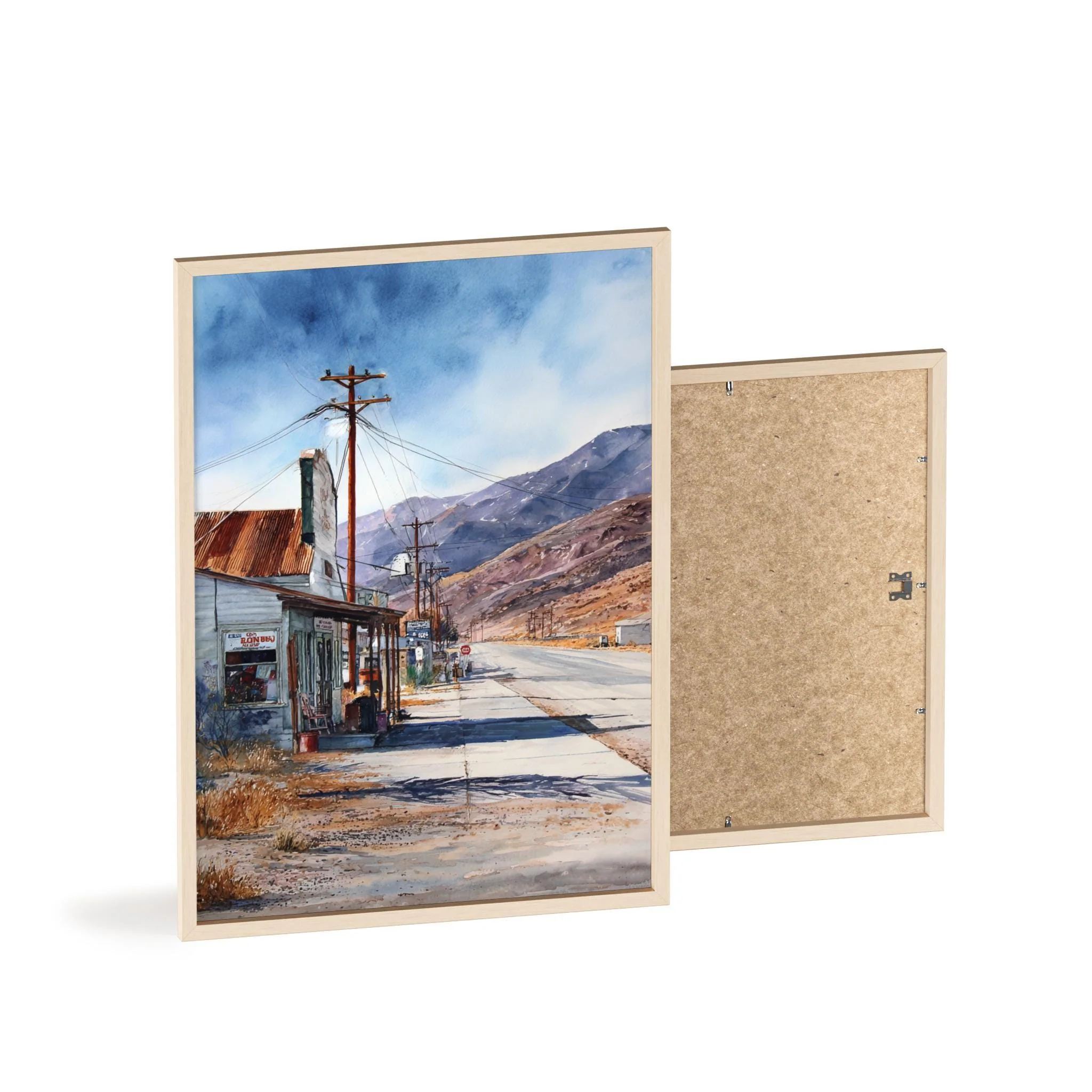 Death Valley, USA – Watercolor Art Print - Image 8