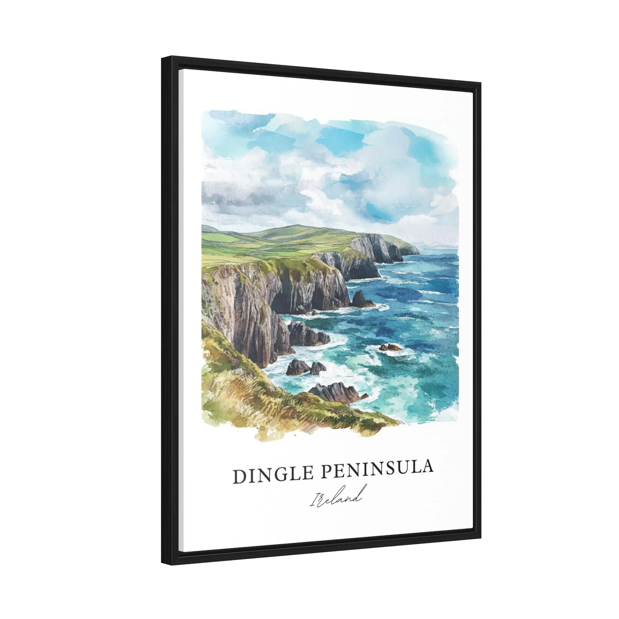 Dingle Peninsula, Ireland – Watercolor Art Print - Image 6