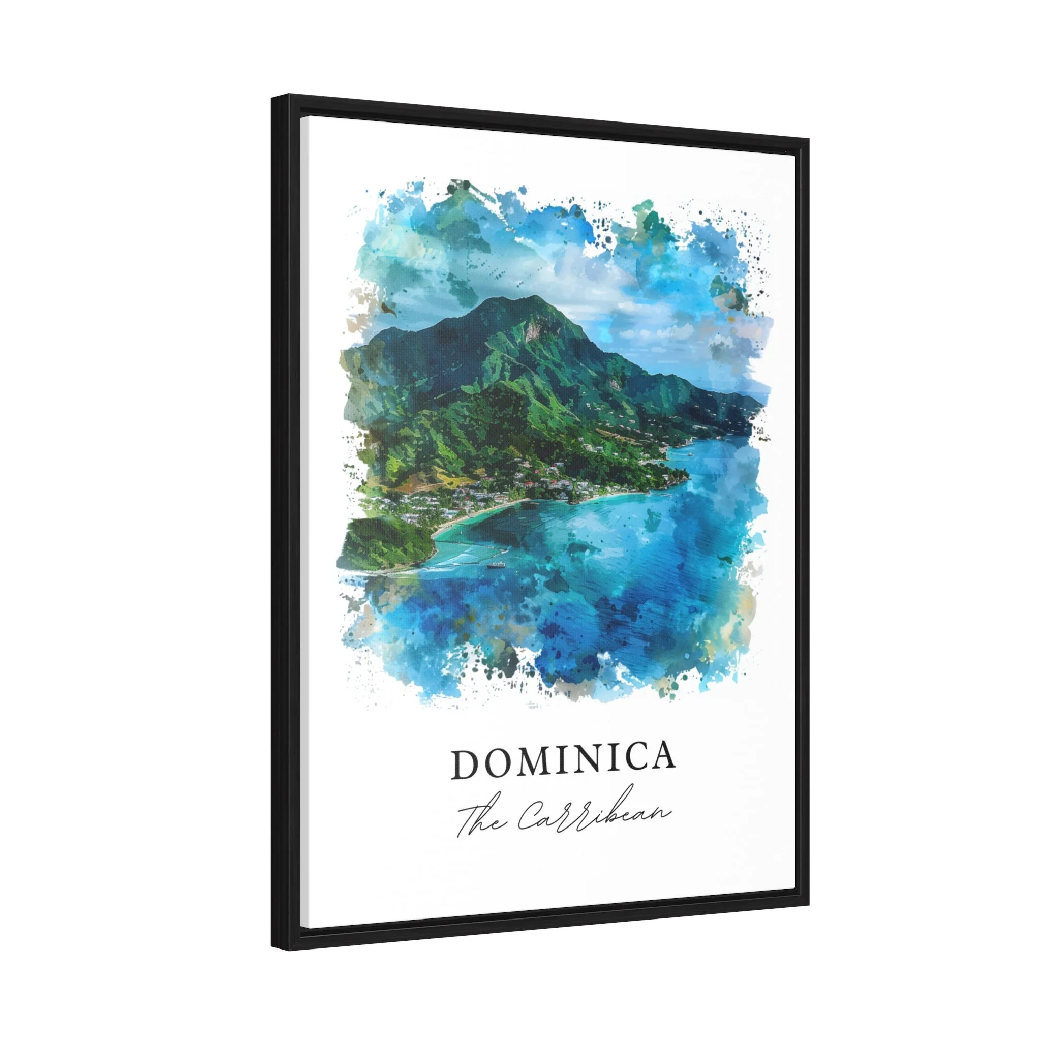 Dominica, Caribbean – Watercolor Art Print - Image 6
