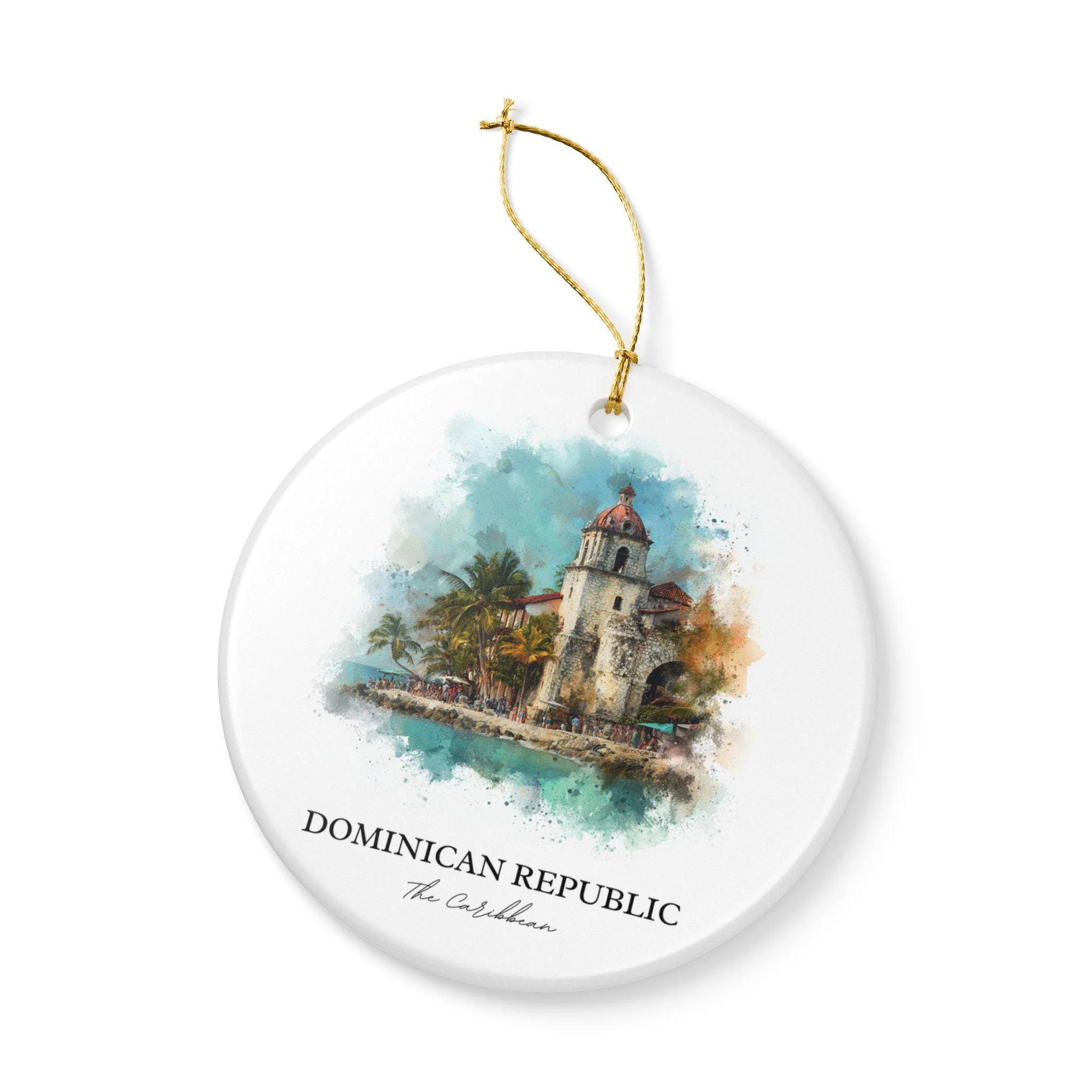 Dominican Republic Ornament: Unique DR Souvenir, Caribbean Xmas Decor, and Authentic Punta Cana Gift - Image 2