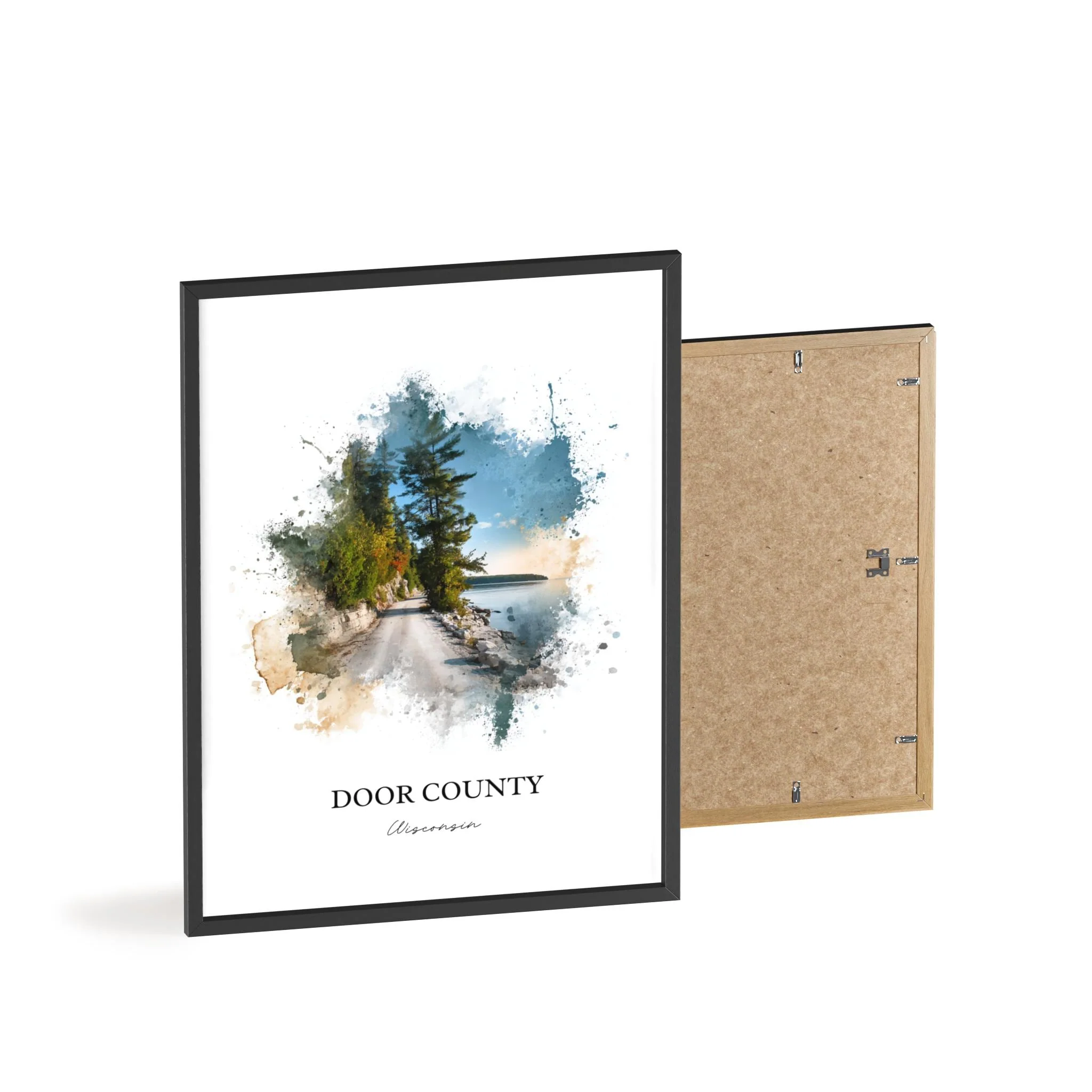 Door County, Wisconsin – Watercolor Art Print - Image 11