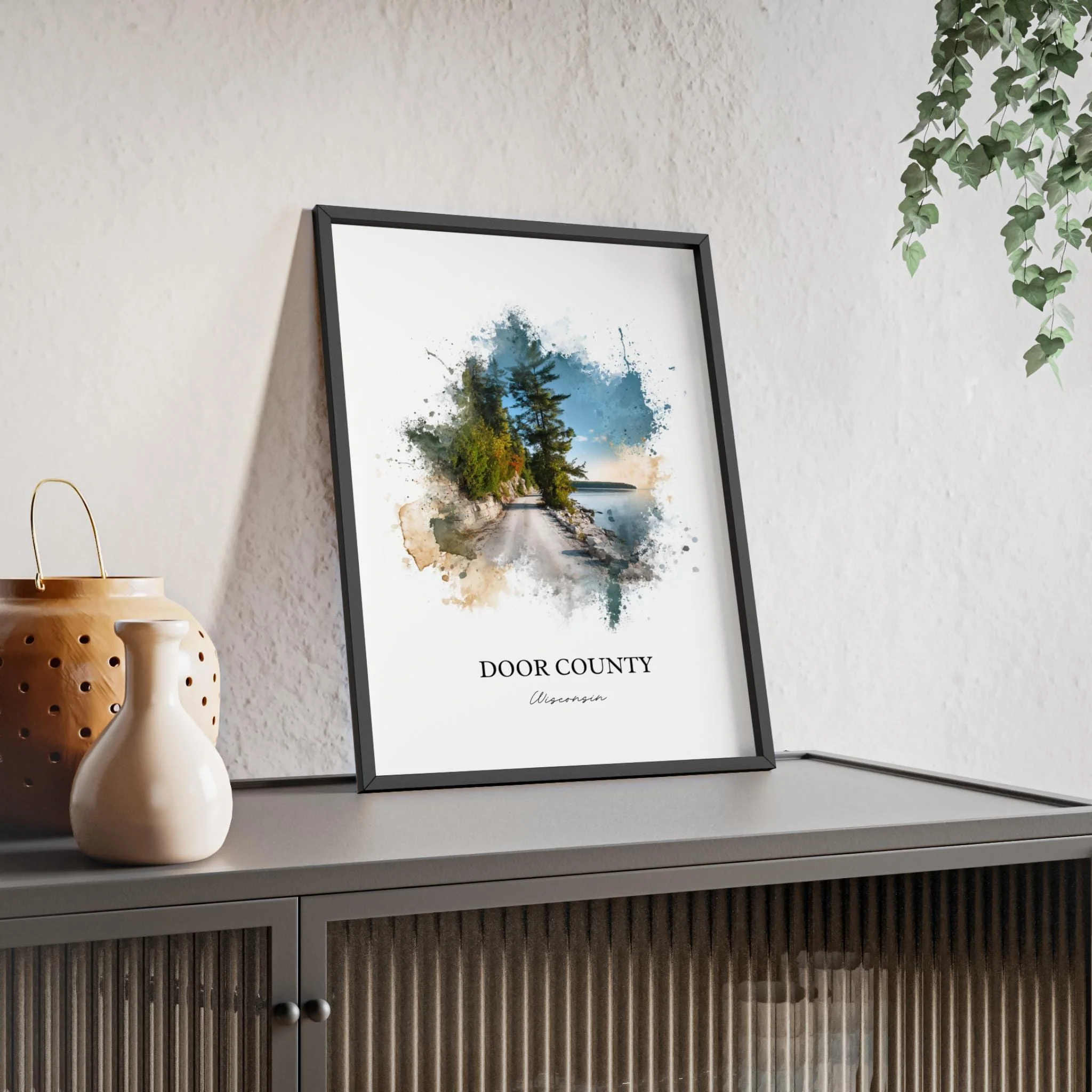 Door County, Wisconsin – Watercolor Art Print - Image 5