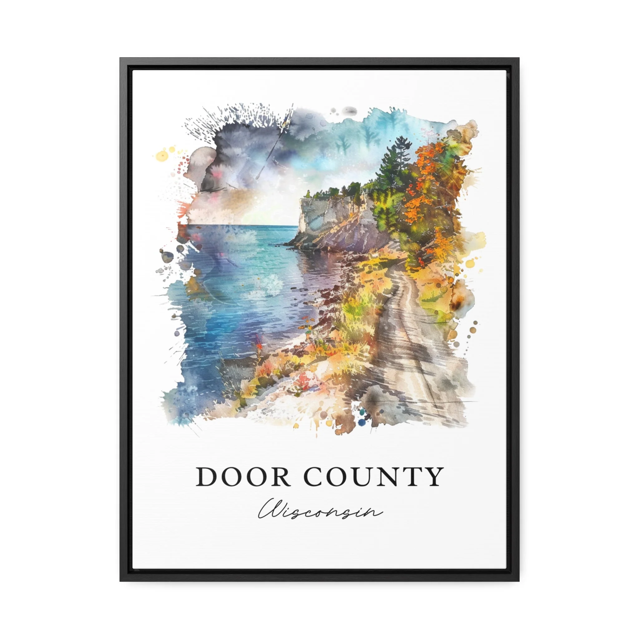 Door County, Wisconsin – Watercolor Art Print - Image 5
